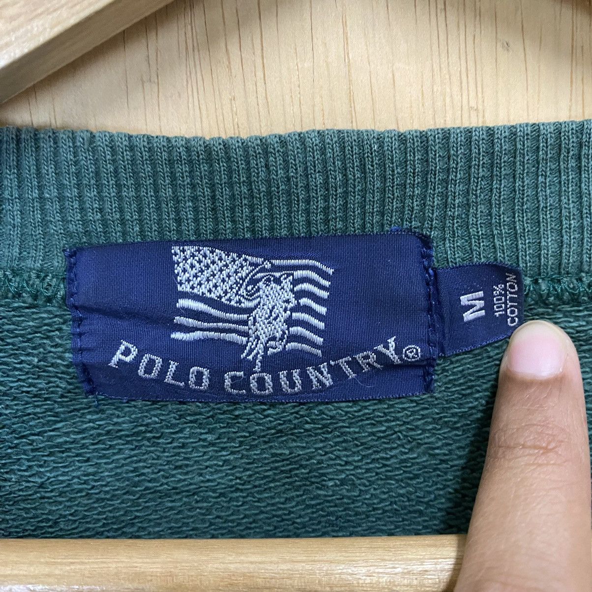 U.S. Polo Assn. Vintage 90s Polo Country Crewneck Sweatshirt Size US M / EU 48-50 / 2 - 11 Thumbnail