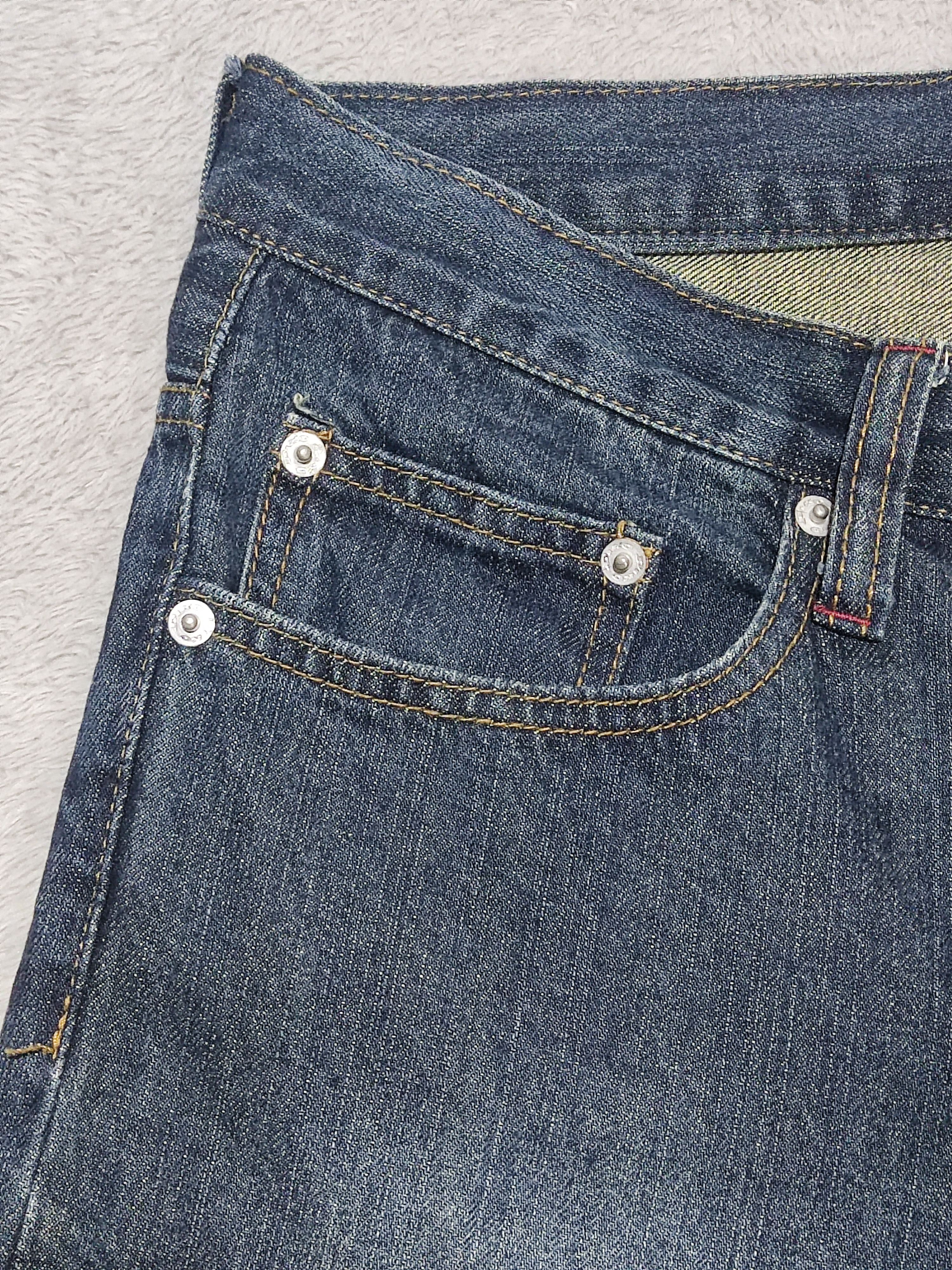 JNCO Piko JDM 3D Embossed Logo Denim Jorts Y2K Surf Skate Size US 31 - 4 Thumbnail