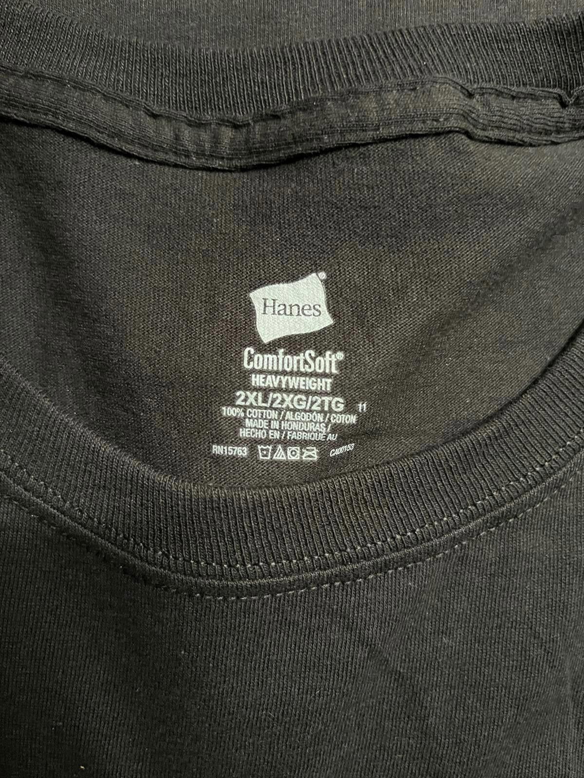 Hanes T-shirt Carolina Rebellion Music Festival 2012 Tee XXL Size US XXL / EU 58 / 5 - 6 Thumbnail