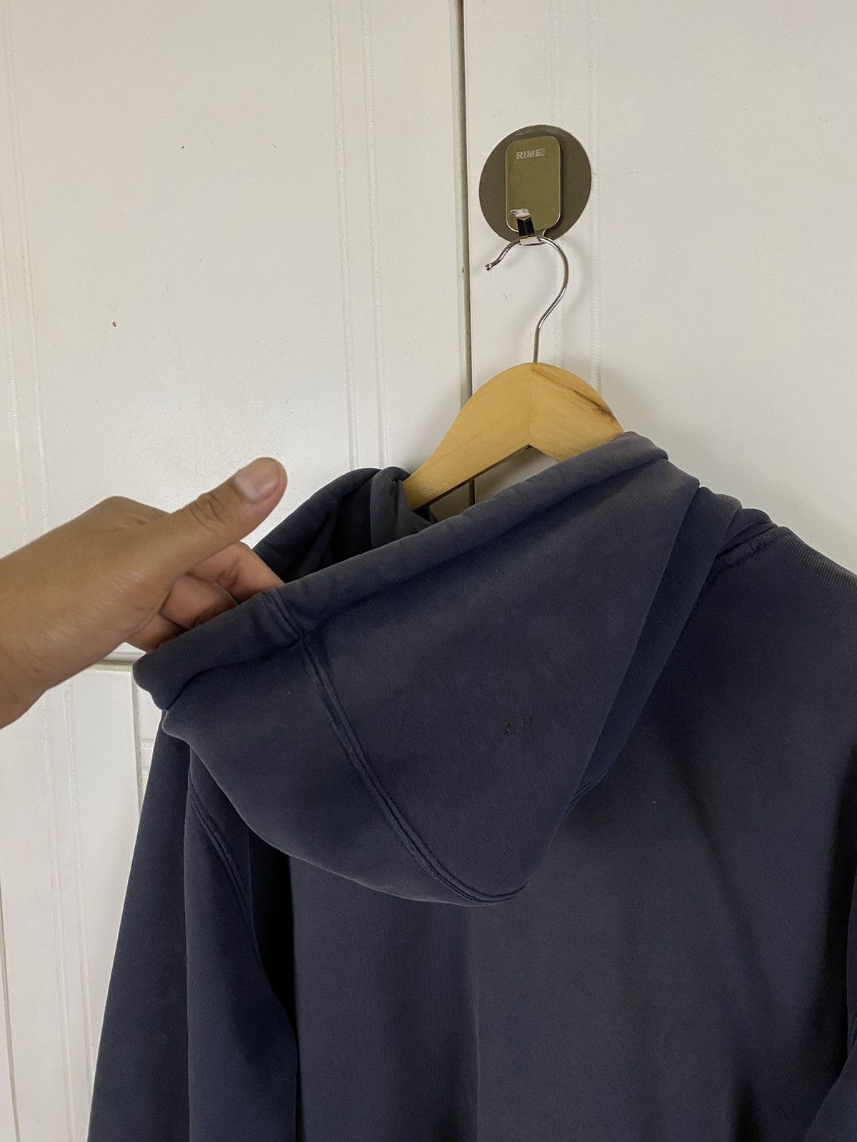 Carhartt × Vintage Vintage Hoodies Carhartt Sun Faded Blue Size US L / EU 52-54 / 3 - 7 Thumbnail
