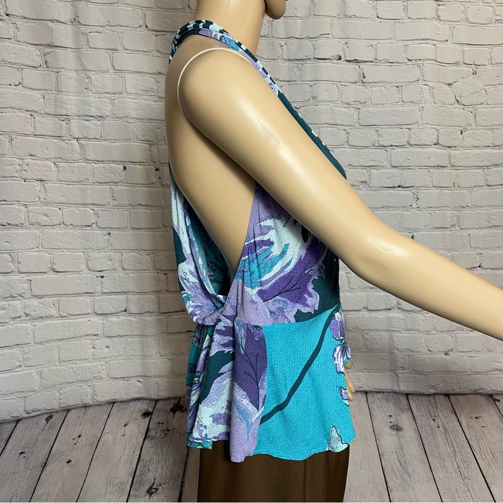 Free People NWT New Free People Hot Tropics Ocean Combo Tank Size L Size L / US 10 / IT 46 - 4 Thumbnail