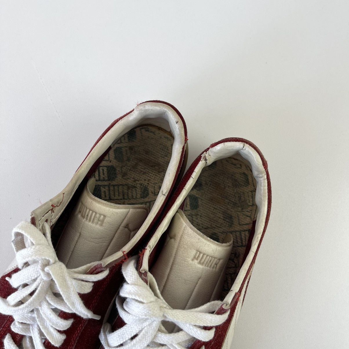 Puma Puma Red Star 70’s-80’s Vintage Shoes Red Made in France Size US 7 / EU 40 - 9 Thumbnail