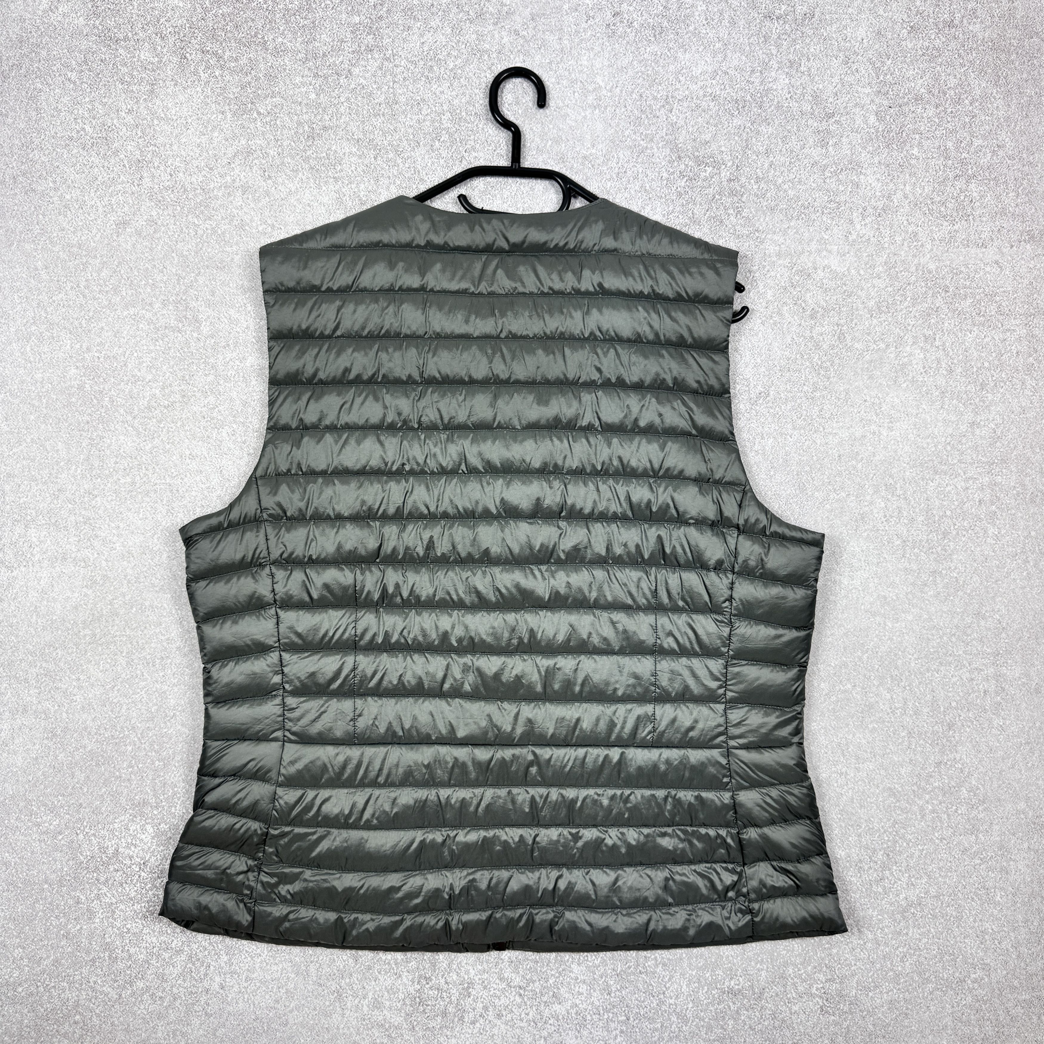 Polo Ralph Lauren Women`s Polo Ralph Lauren Gray Nylon Puffer Vest Size L Size L / US 10 / IT 46 - 3 Thumbnail