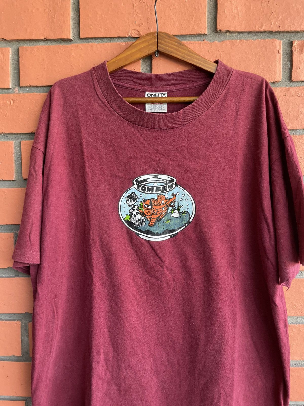 Shorty's Skateboards Vintage 90’s Tom Fry Vert Skater shirt L Birdhouse hook-Ups Size US L / EU 52-54 / 3 - 3 Thumbnail