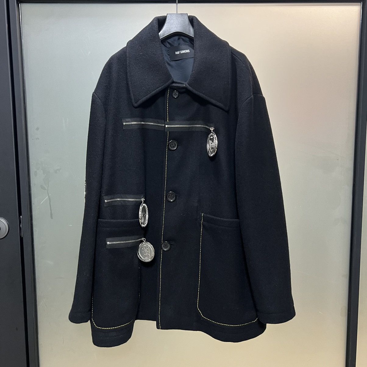 ジャケット・アウター 2007aw Jil Sander wool coat by raf Jil Sander