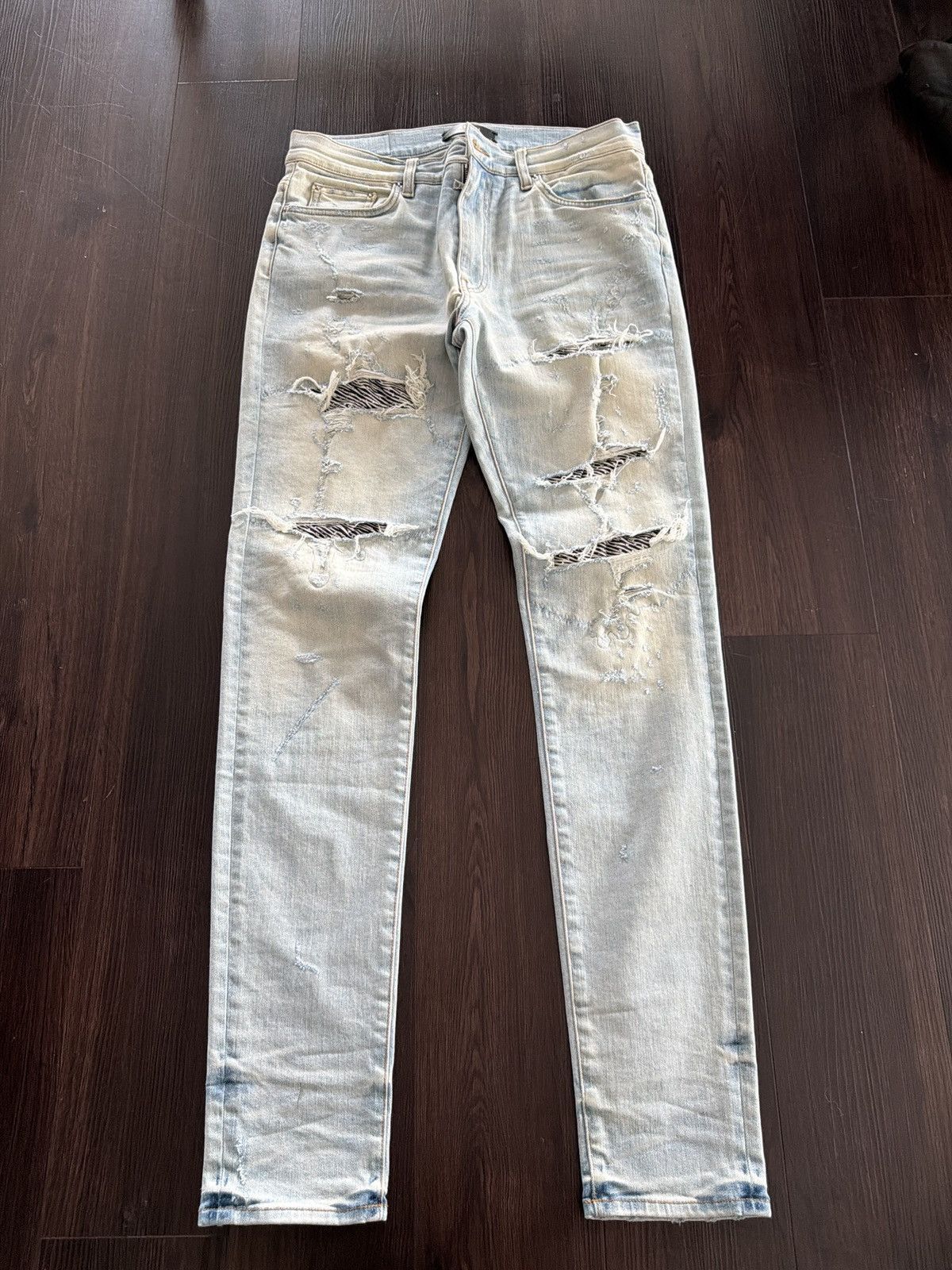 Amiri Amiri Zebra Patch MX1 Size US 34 / EU 50 - 1 Thumbnail