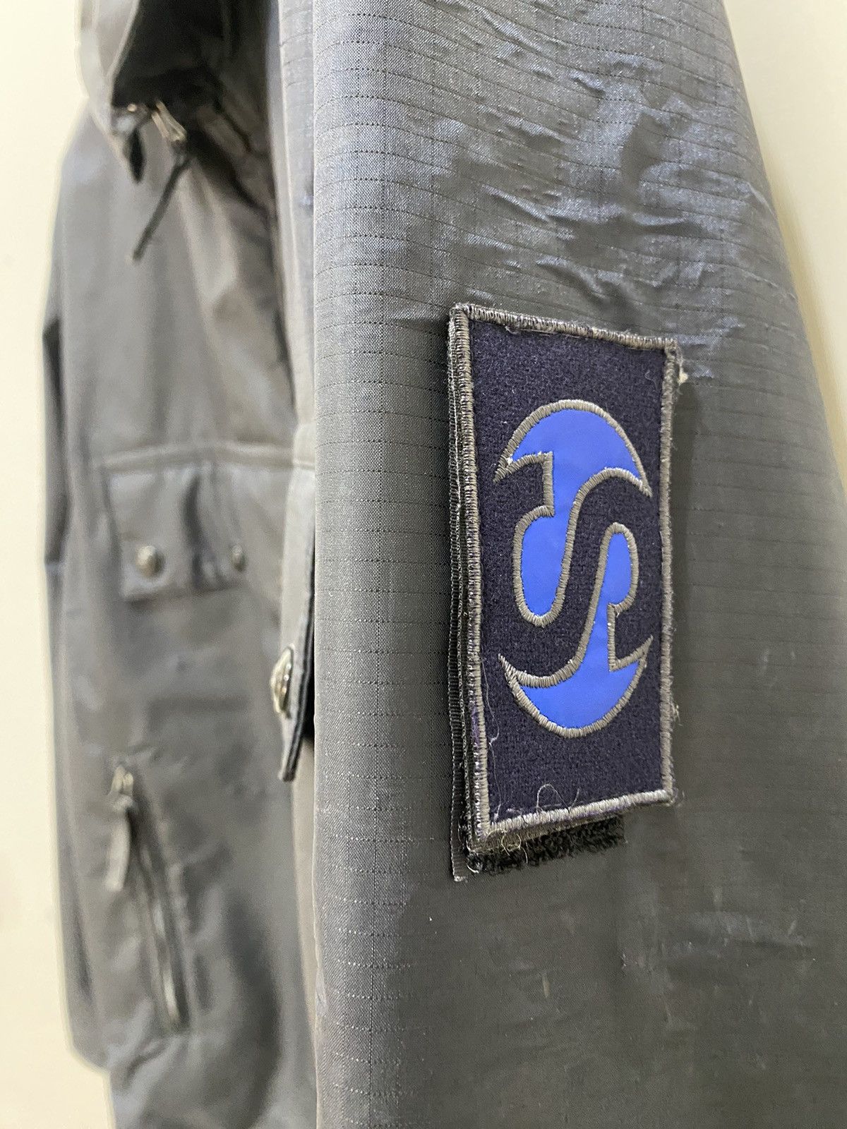 Massimo Osti Superga X Massimo Osti jacket, size XL, blue, used, Size US XL / EU 56 / 4 - 9 Thumbnail