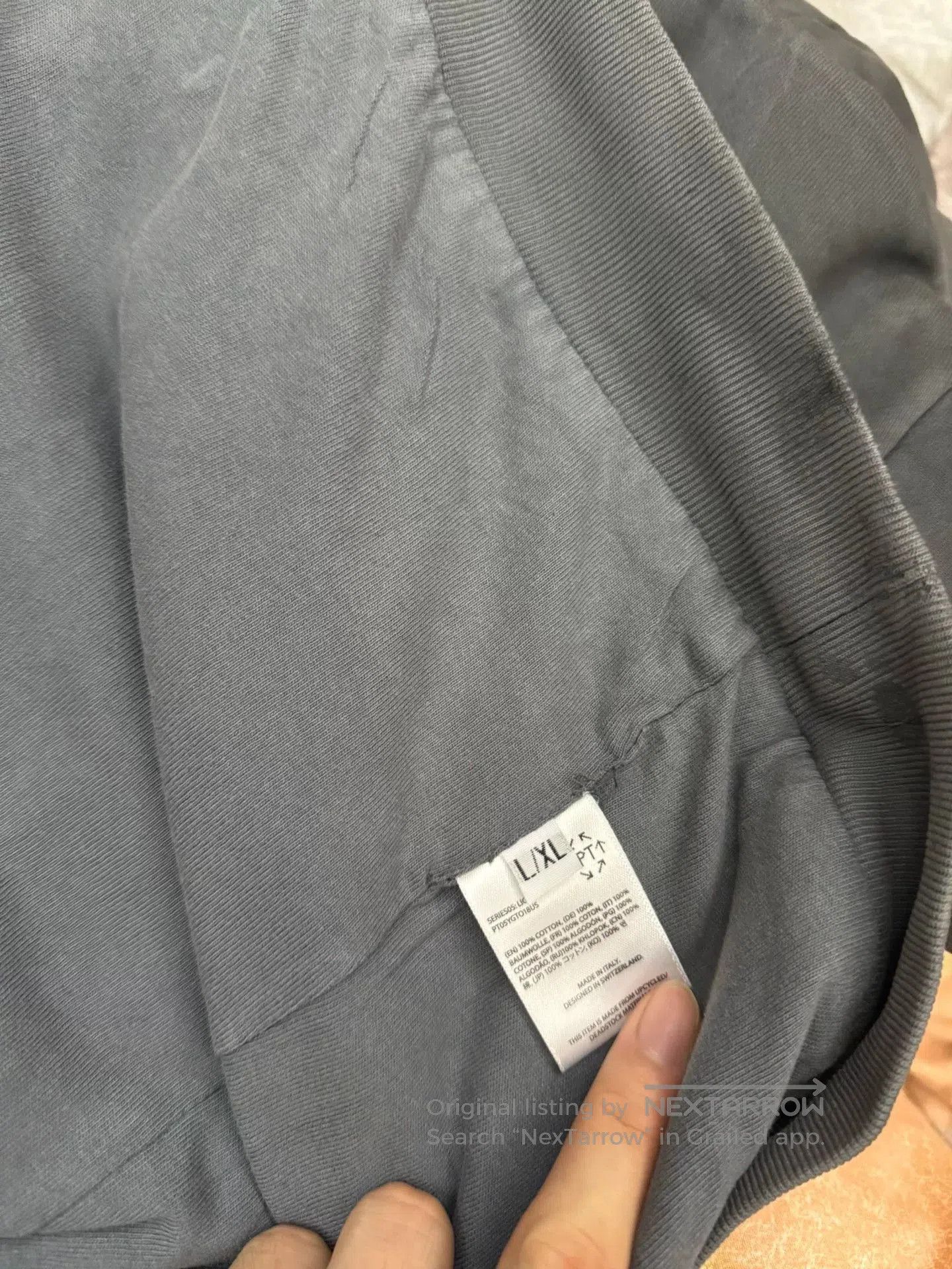 Yeezy yeezy gap oversized gray hoodie. Size US XL / EU 56 / 4 - 5 Thumbnail