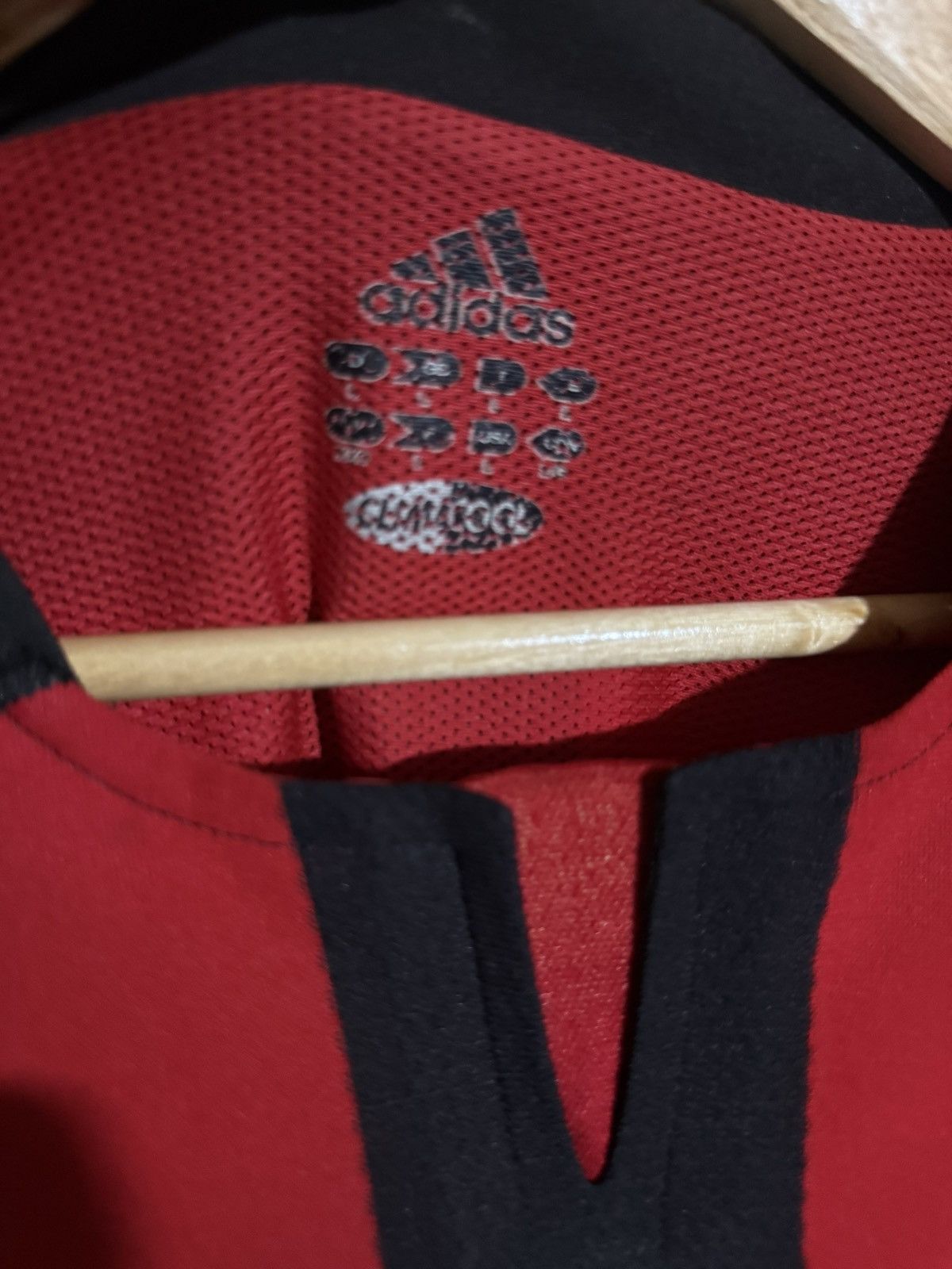 Adidas AC MILAN JERSEY Size US L / EU 52-54 / 3 - 5 Thumbnail
