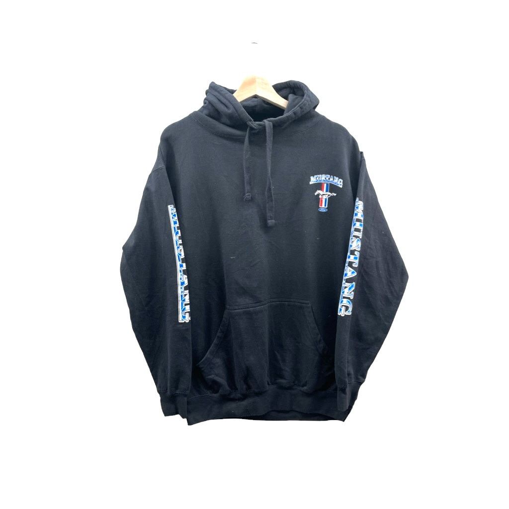Ford × Vintage Vintage 2000's Ford Mustang Racing Graphic Hoodie Size US L / EU 52-54 / 3 - 1 Thumbnail
