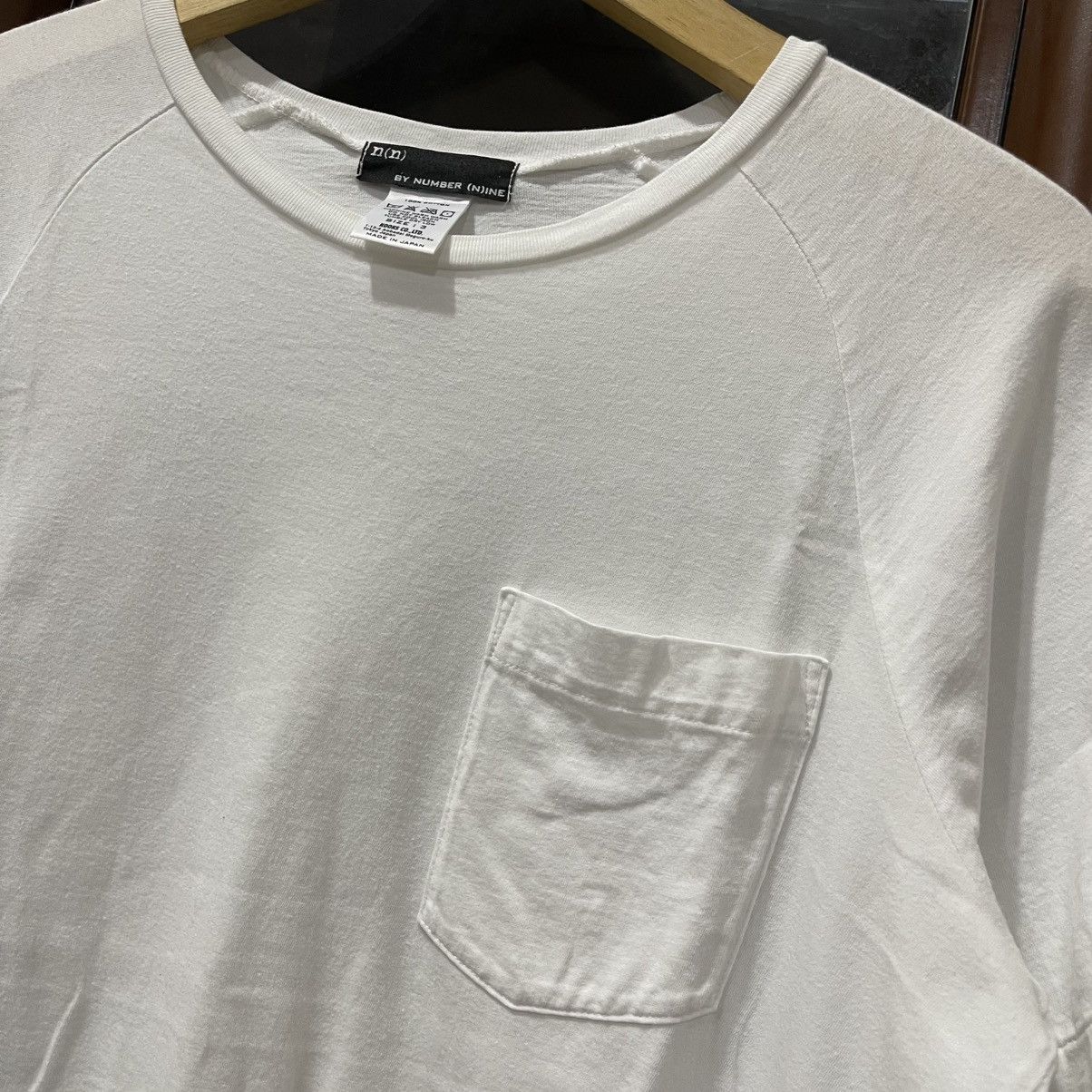 Number (N)ine Number nine white pocket tee Size US M / EU 48-50 / 2 - 2 Thumbnail