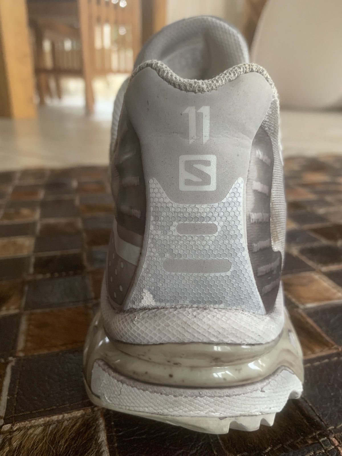 11 By Boris Bidjan Saberi Salomon Edition Bamba 5 Sneakers - Light Grey (Size 12) Size US 12 / EU 45 - 6 Thumbnail