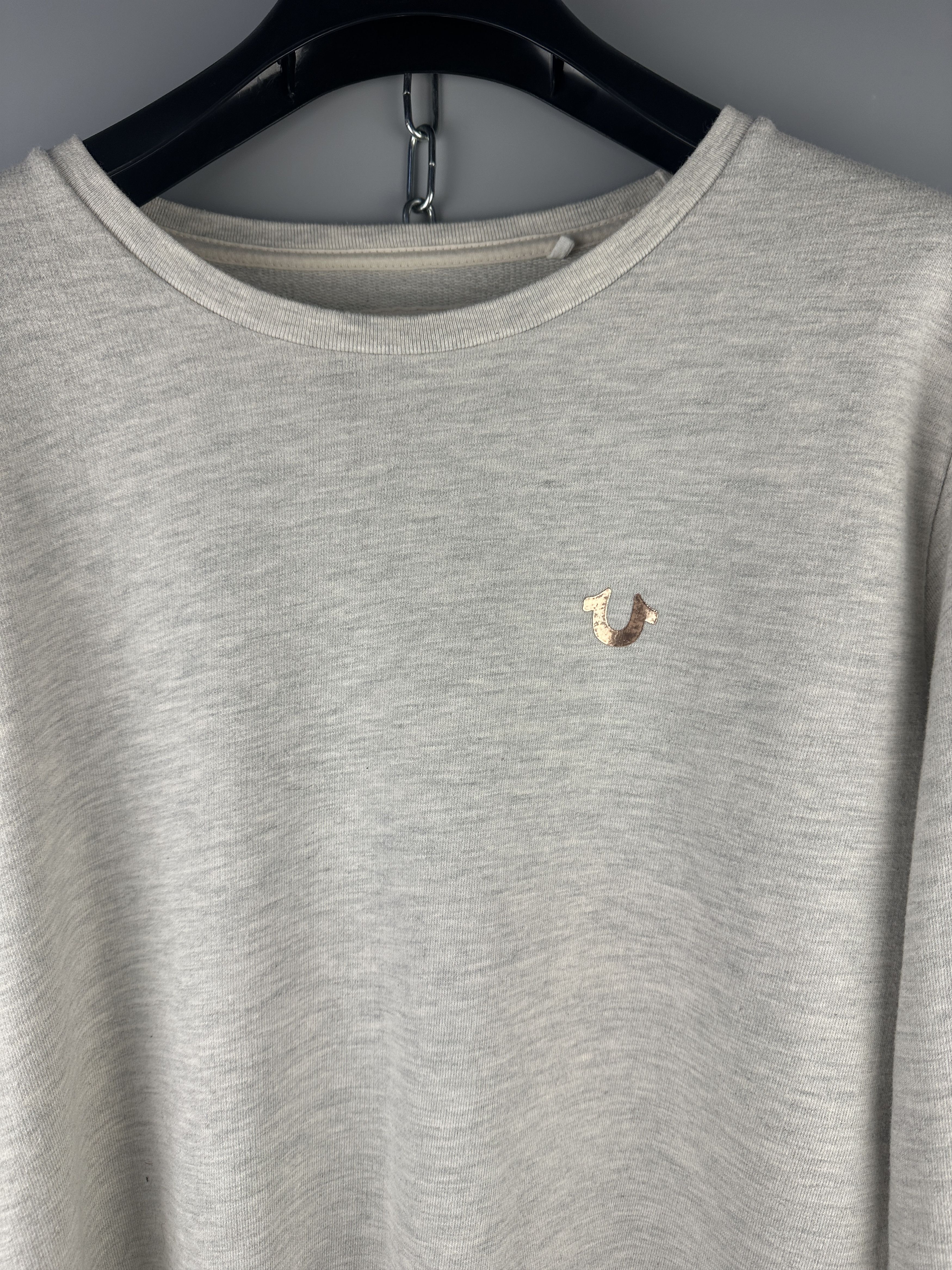 Designer × True Religion True Religion Womens Basic Big Logo Sweatshirt Size S / US 4 / IT 40 - 4 Thumbnail