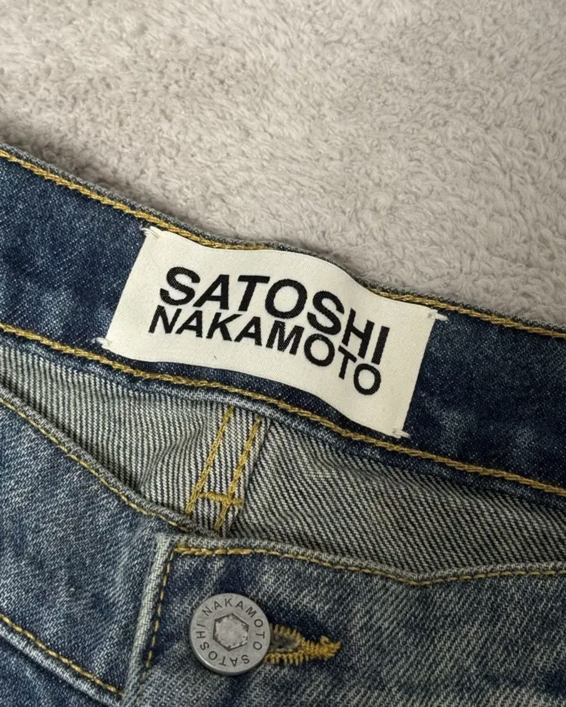Satoshi Nakamoto Satoshi Nakamoto Enduro Denim Pants Size US 32 / EU 48 - 3 Thumbnail