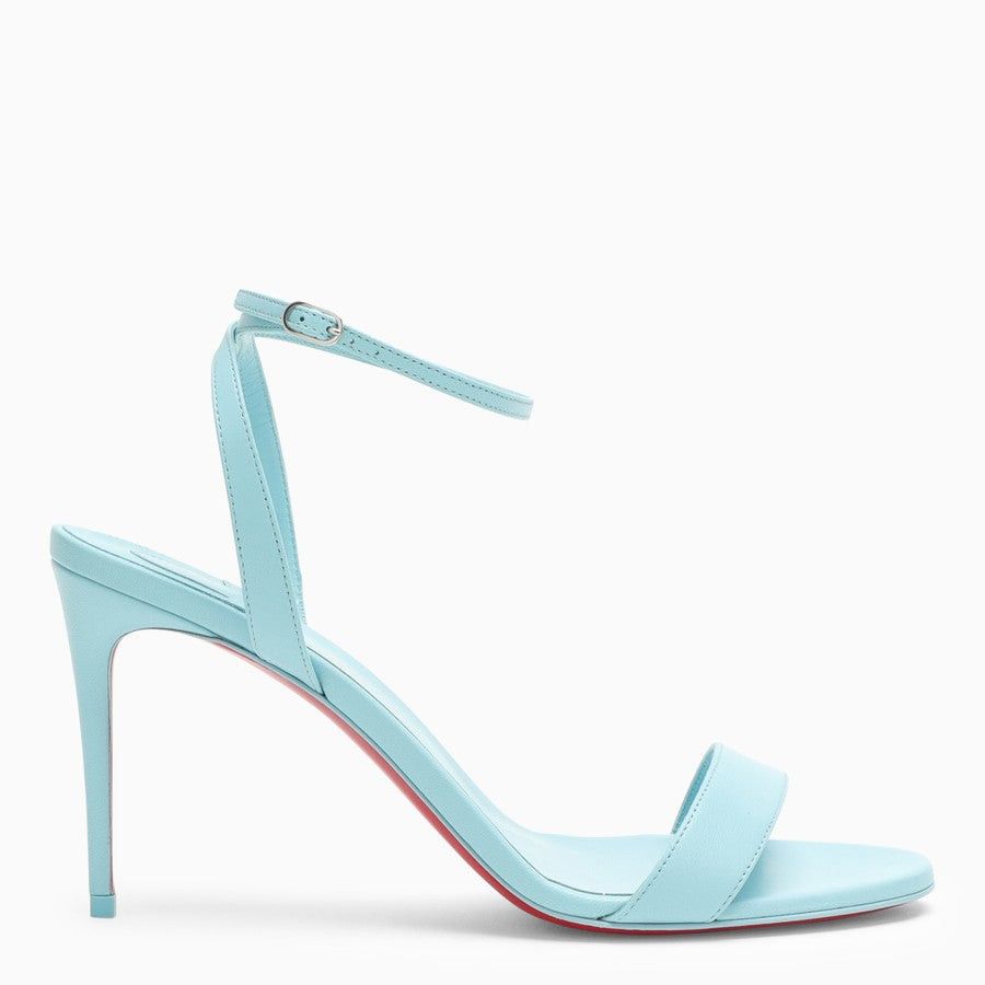 image of Christian Louboutin Loubigirl 85Mm Sandals Size 37.5 in Blue, Women's