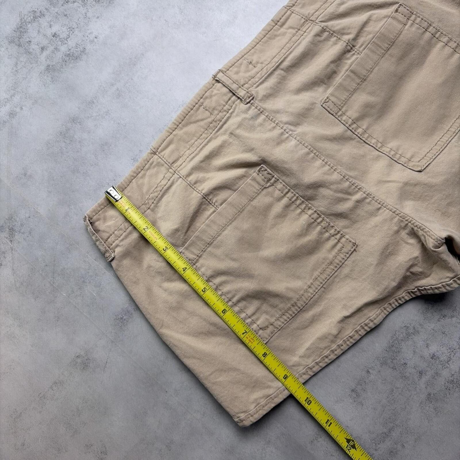 Other Y2K Beige Hollister Surf Grunge Mini Shorts Size 27" / US 4 / IT 40 - 7 Thumbnail