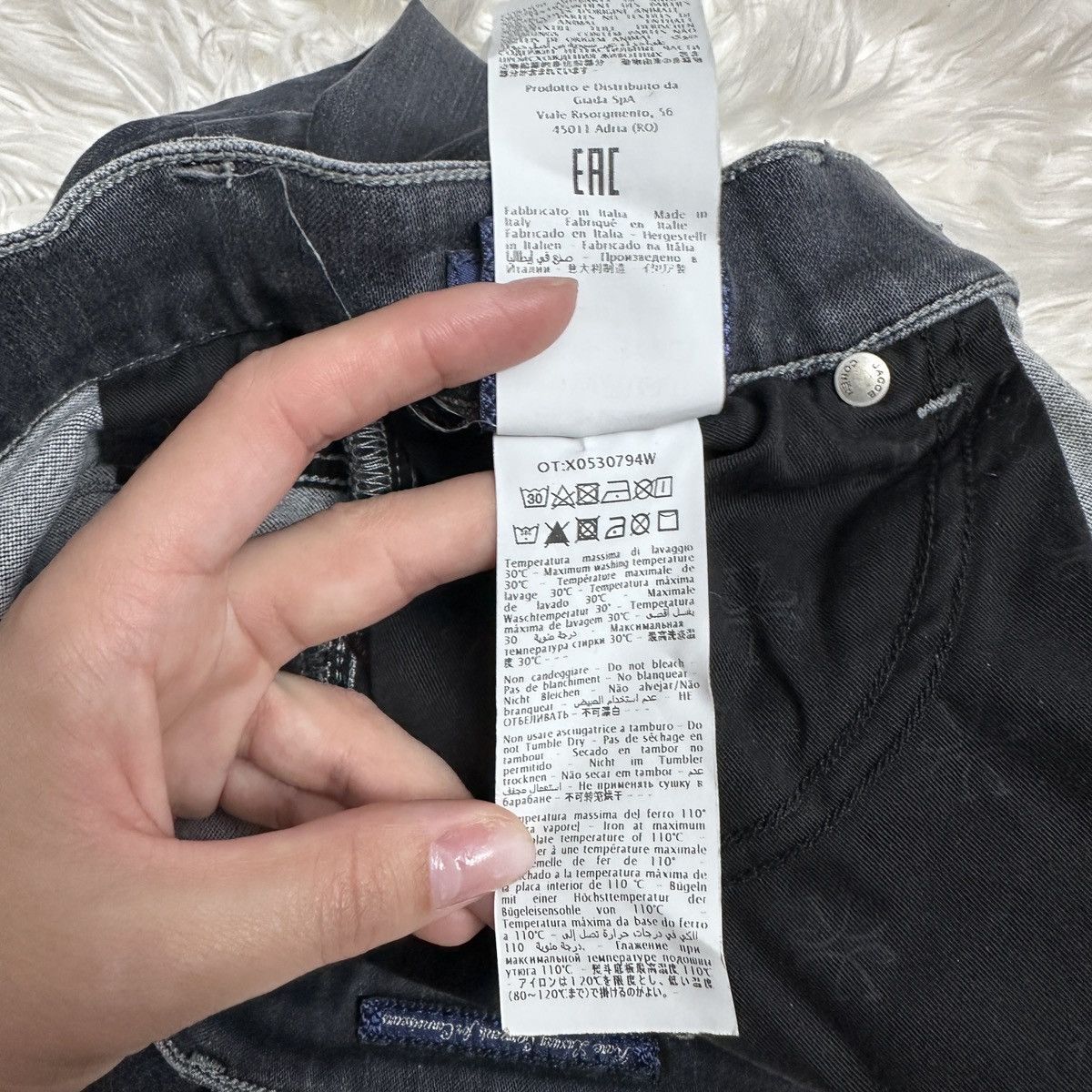 Jacob Cohen Jacob Cohen jeans vintage handmade Size 29" - 12 Thumbnail