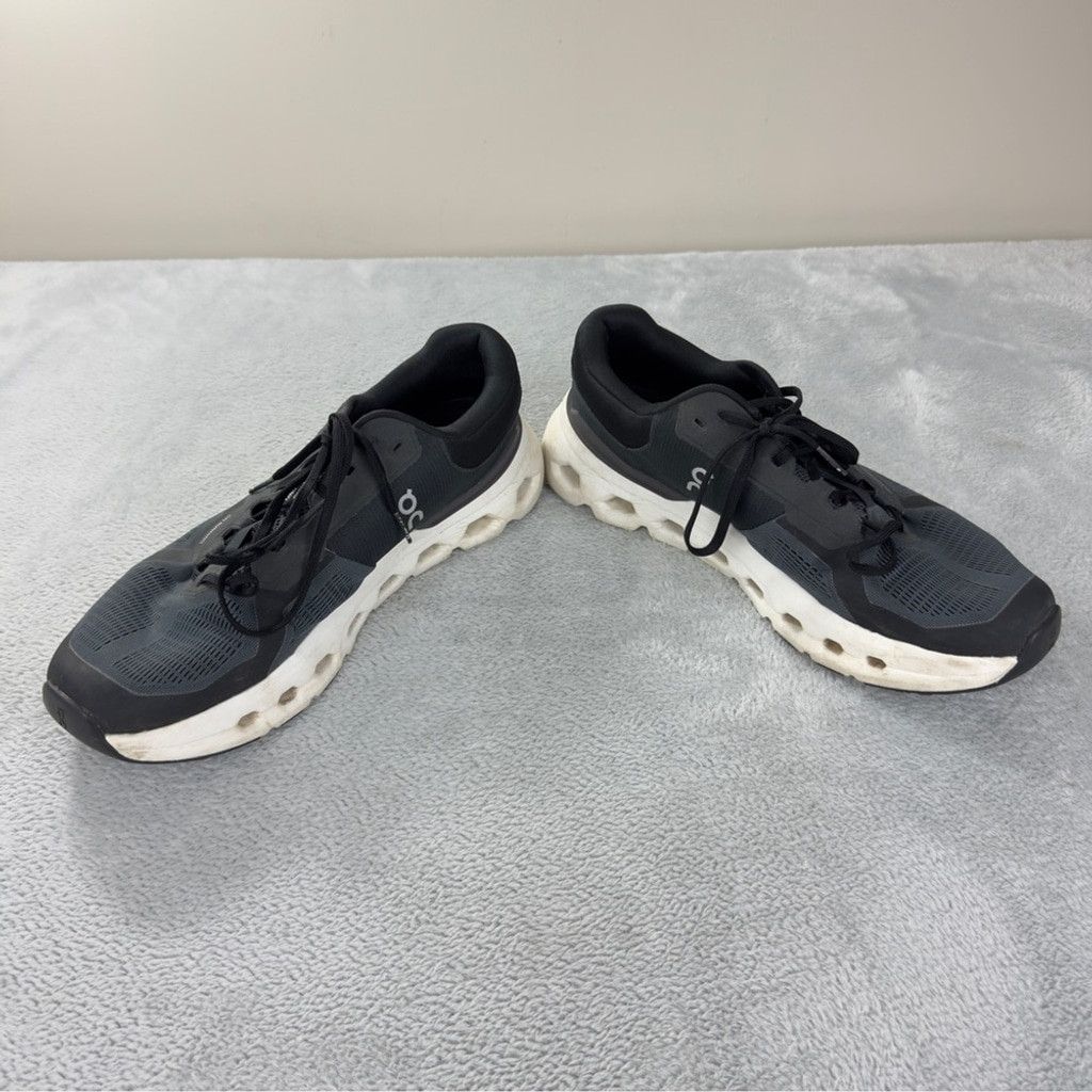 On On Cloudrunner 2 Men's Size 13 US/12.5 UK/48 EU Eclipse/Blac Size US 13 / EU 46 - 5 Thumbnail