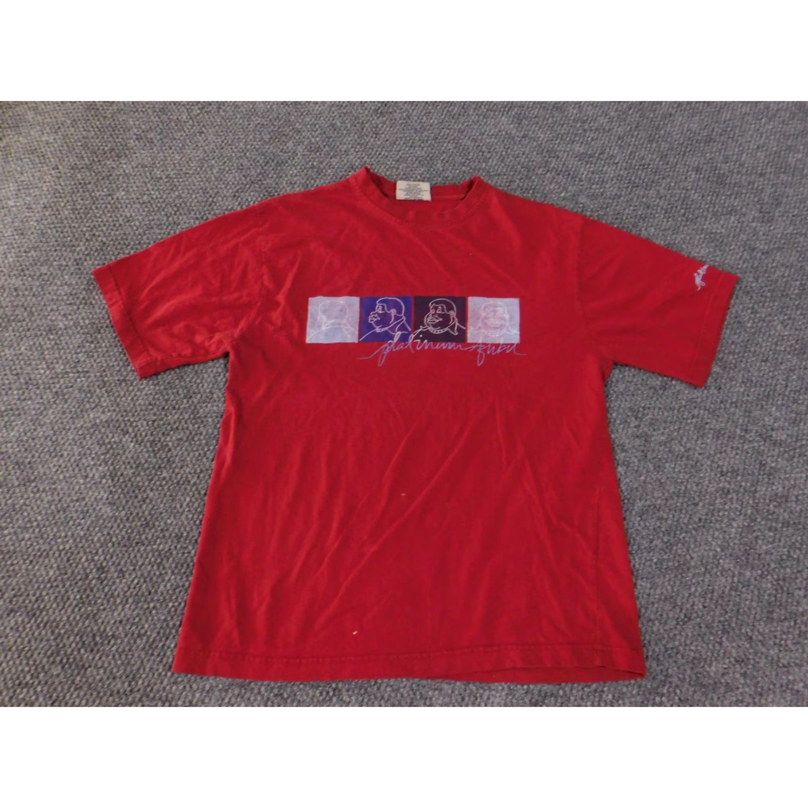 Fubu VINTAGE FUBU Shirt Mens Large Red Graphic Hip Hop Streetwear 2000s Tee Size US L / EU 52-54 / 3 - 4 Thumbnail