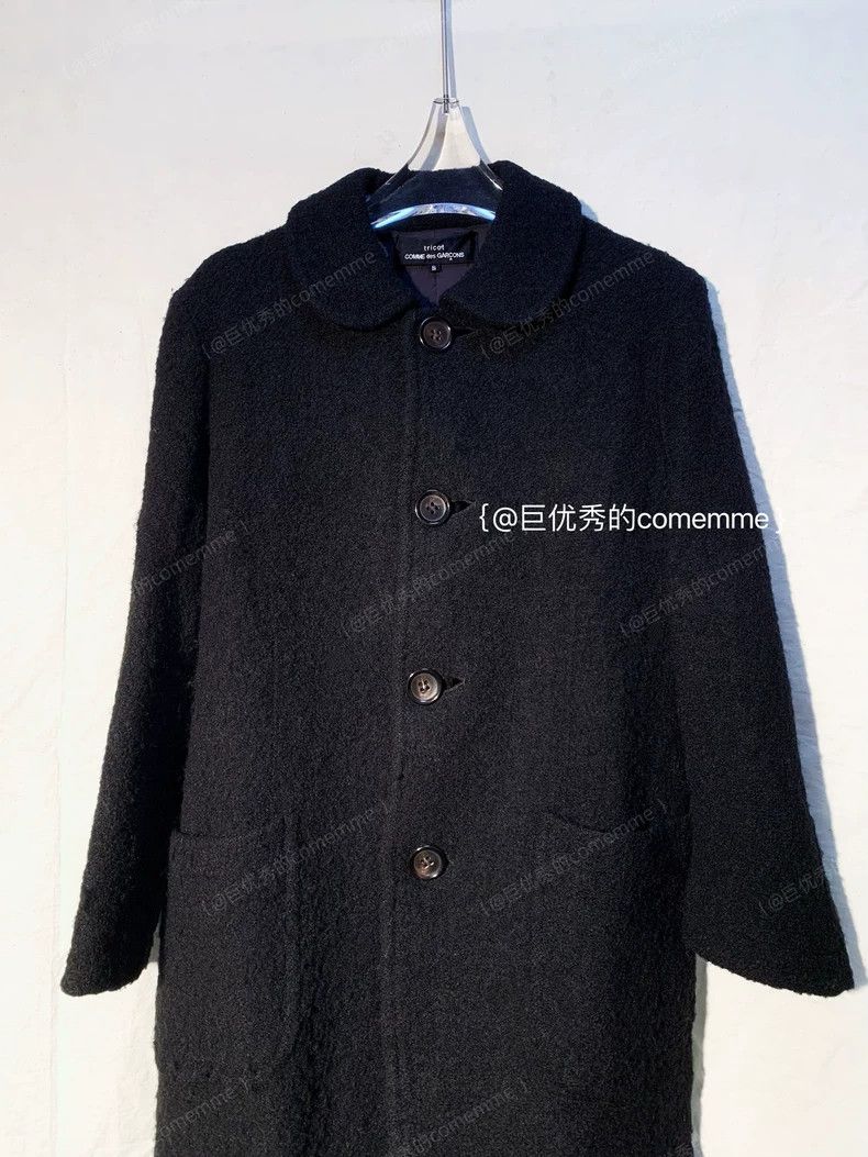 Comme des Garcons Comme Des Garcons Black Washed Sheep Ingot Collar Ball Col Size S / US 4 / IT 40 - 3 Thumbnail