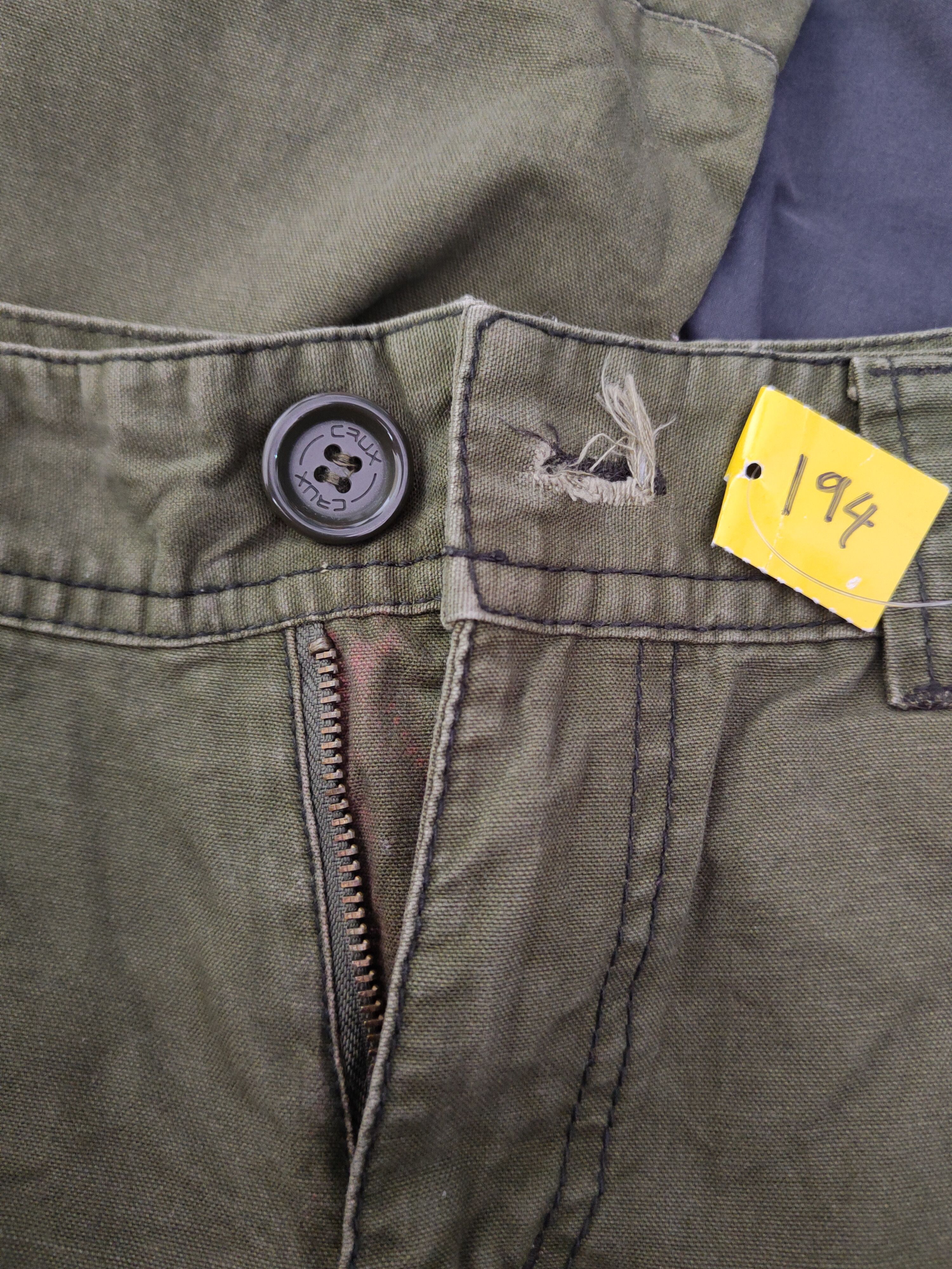Japanese Brand DLL Crux Green Multipocket Tactical Cargo Pants #194 Size 27" / US 4 / IT 40 - 16 Thumbnail
