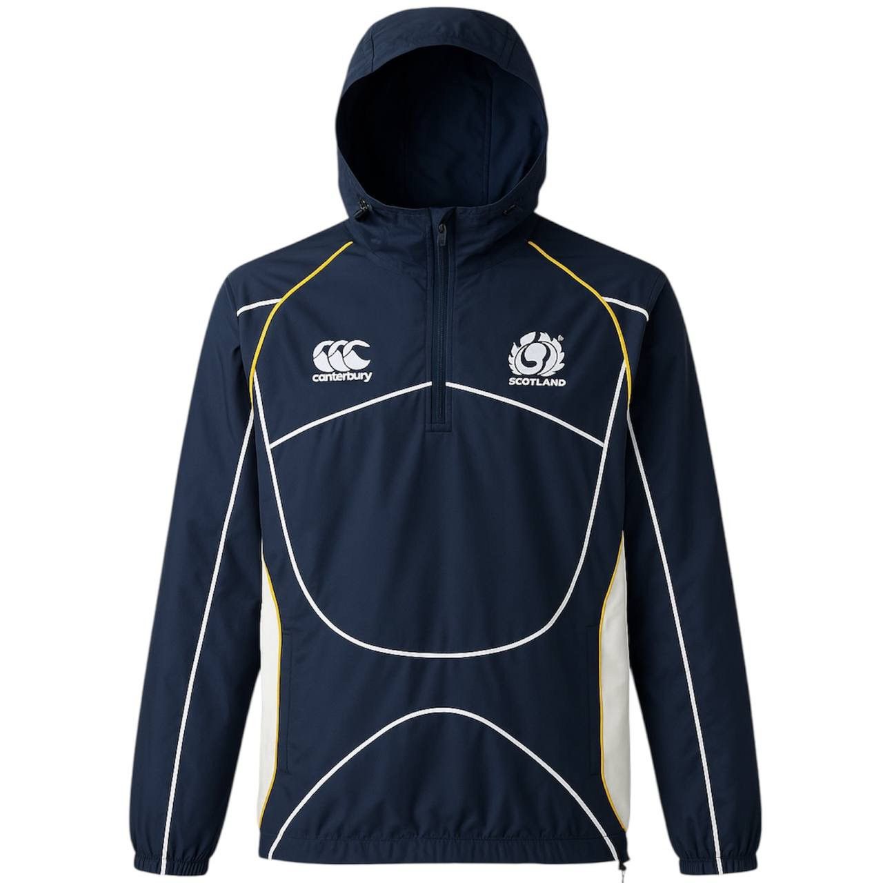 SCOTLAND TEAM RUGBY UNION RARE TRCK JACKET CANTERBURY SIZE S