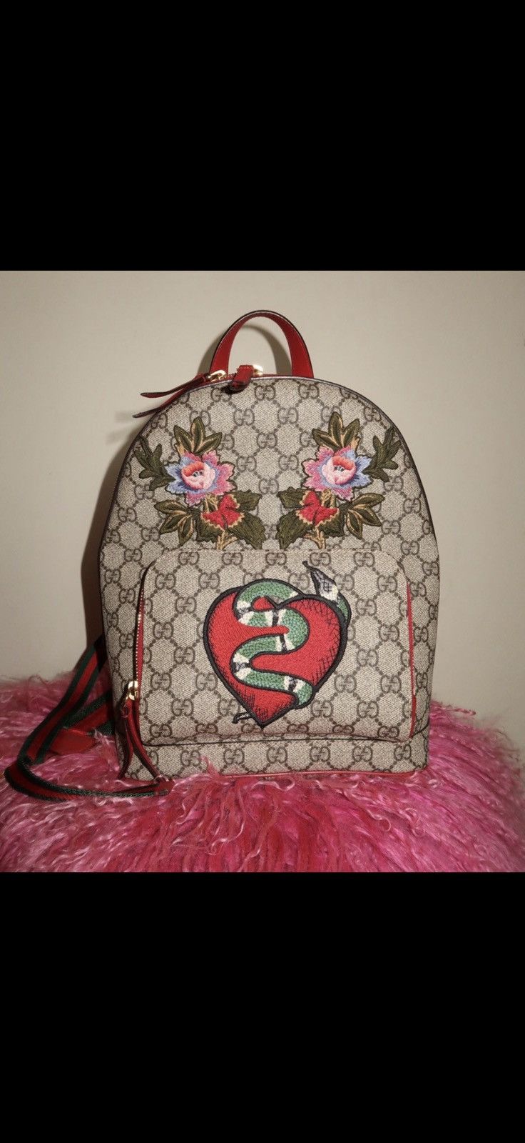 Gucci Gucci GG Supreme Limited Edition Backpack Size ONE SIZE - 7 Thumbnail