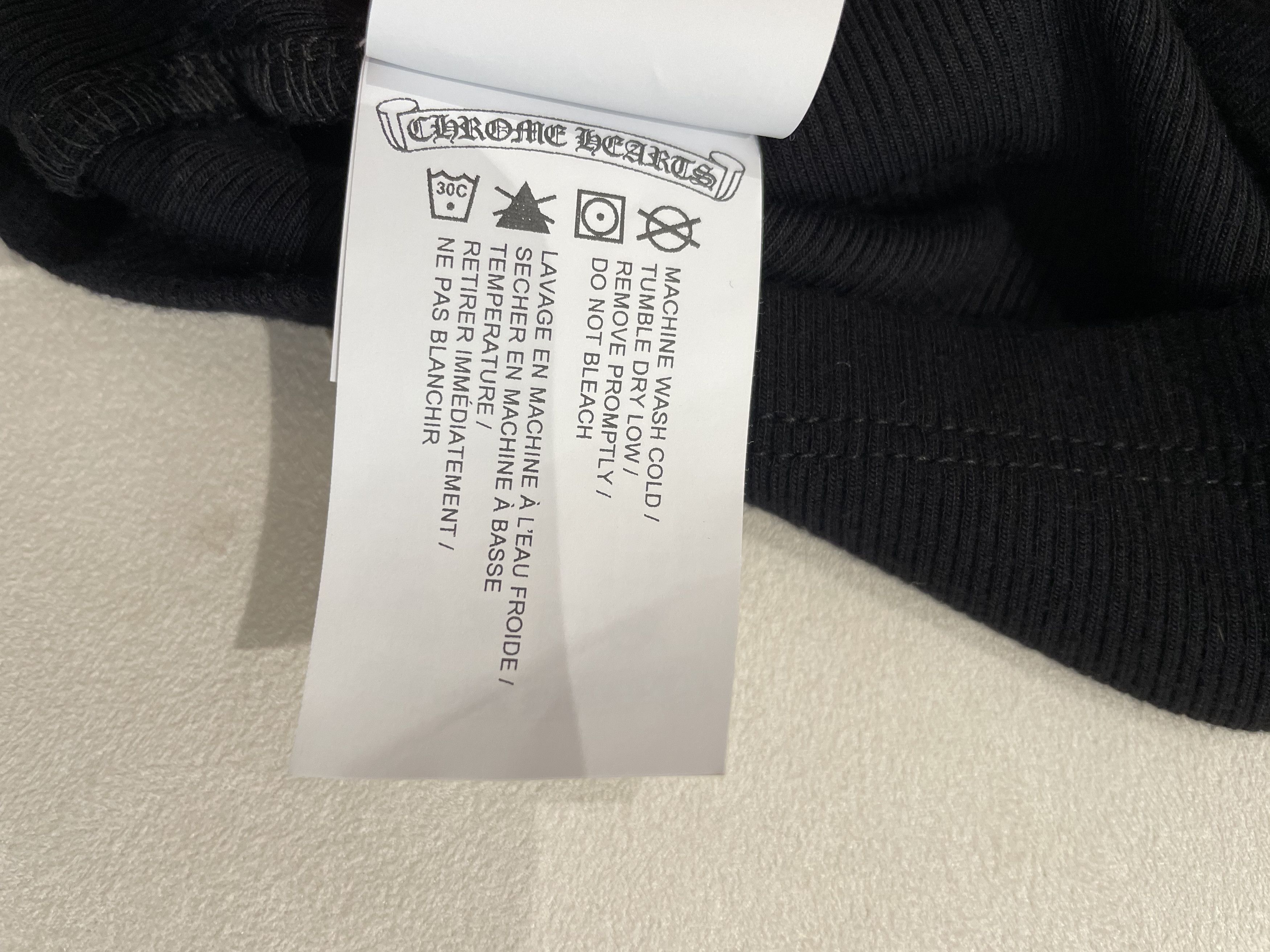 Chrome Hearts Chrome Hearts Bad Seed Black Dagger Cropped Cardigan Size S / US 4 / IT 40 - 11 Thumbnail