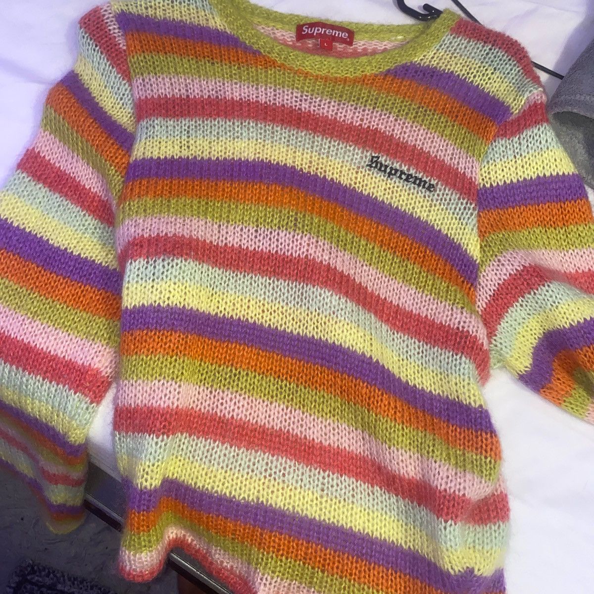 Supreme Supreme mohair Sweater Size US S / EU 44-46 / 1 - 1 Thumbnail