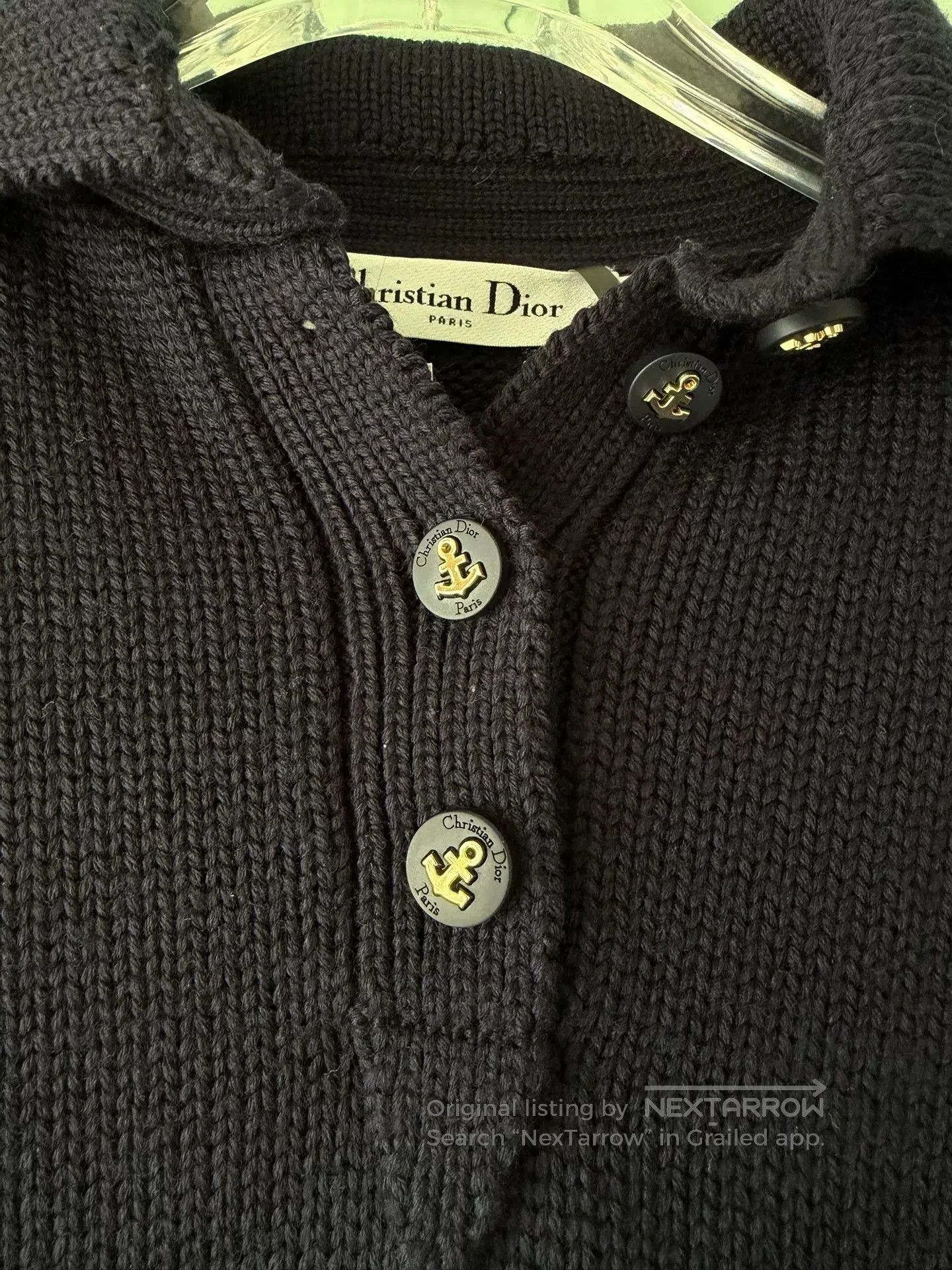 Dior Dior Polo Collar Wool Knit Sweater. Size US XXS / EU 40 - 7 Thumbnail