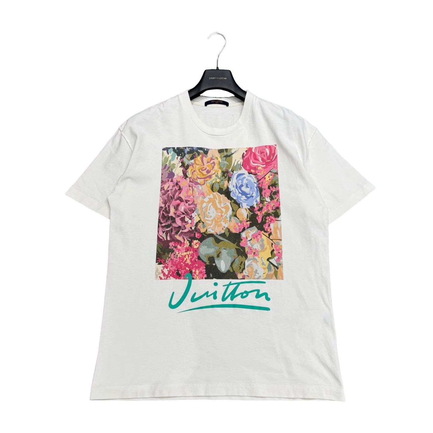 Louis Vuitton Louis Vuitton Floral Print T-Shirt Size M Size US M / EU 48-50 / 2 - 1 Thumbnail