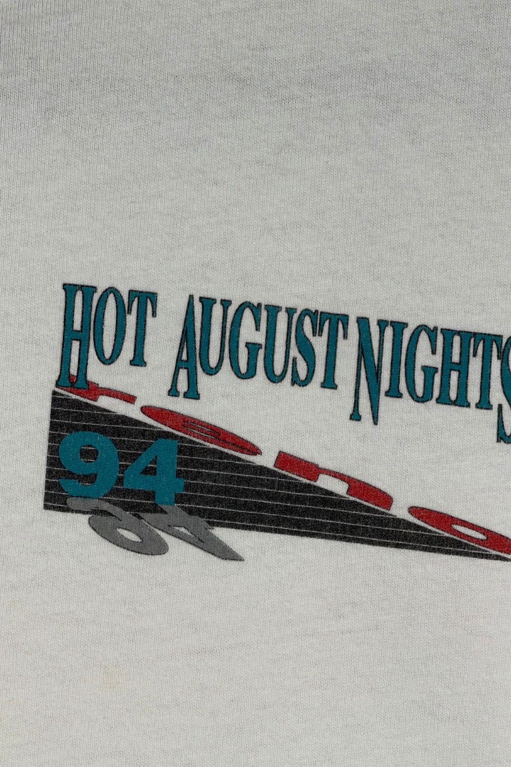 Fruit Of The Loom 1994 Hot August Nights Mustang Single Stitch USA Vintage Size US S / EU 44-46 / 1 - 6 Thumbnail