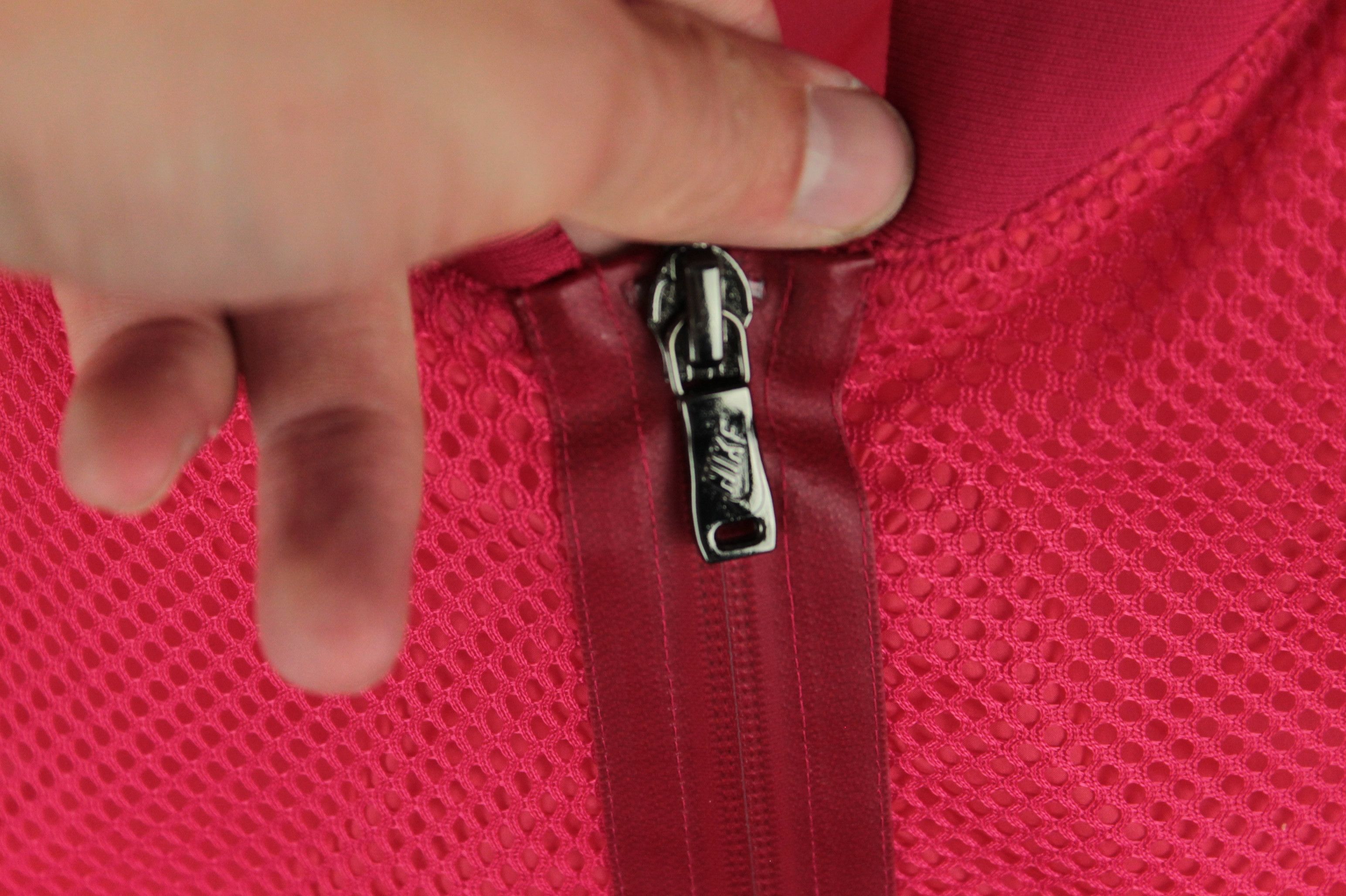 Nike Nike Sunset Mesh Red Women's Sportswear Jacket Size XL / US 12-14 / IT 48-50 - 6 Thumbnail