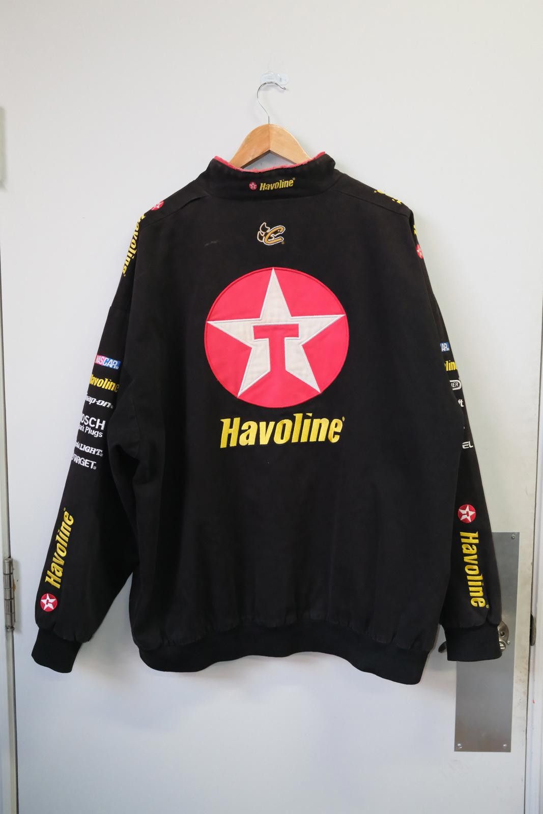 Vintage 00's Chase Authentics Havoline Dale Jarrett Racing Jacket Size ONE SIZE - 2 Thumbnail