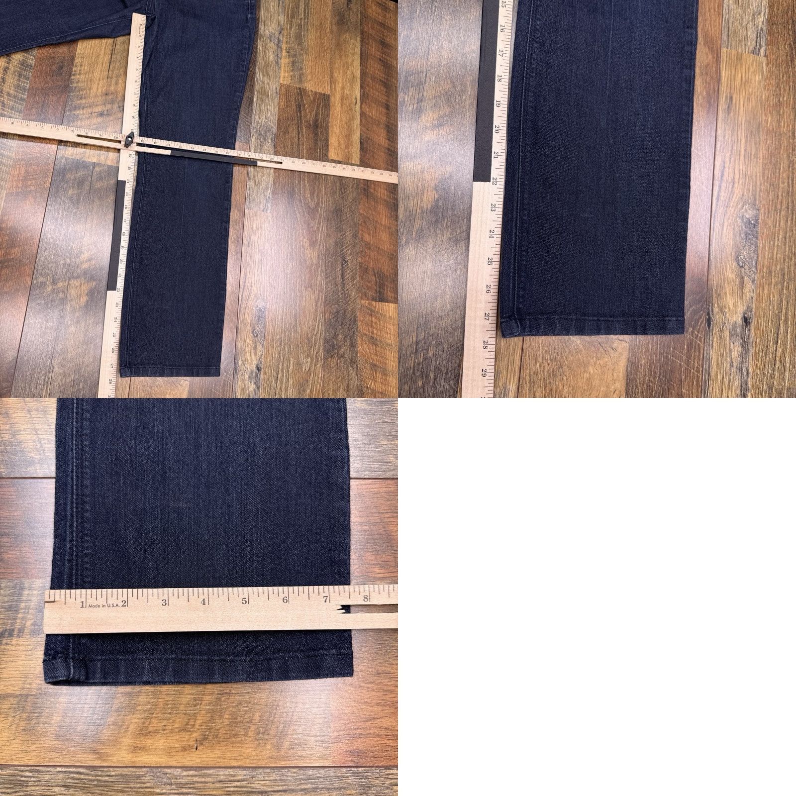 NYDJ NYDJ Marilyn Straight Jeans 8P Petite Mid Rise Stretch Denim 5-Pocket Blue Modern Womens Boys? Size 30" / US 8 / IT 44 - 9 Thumbnail