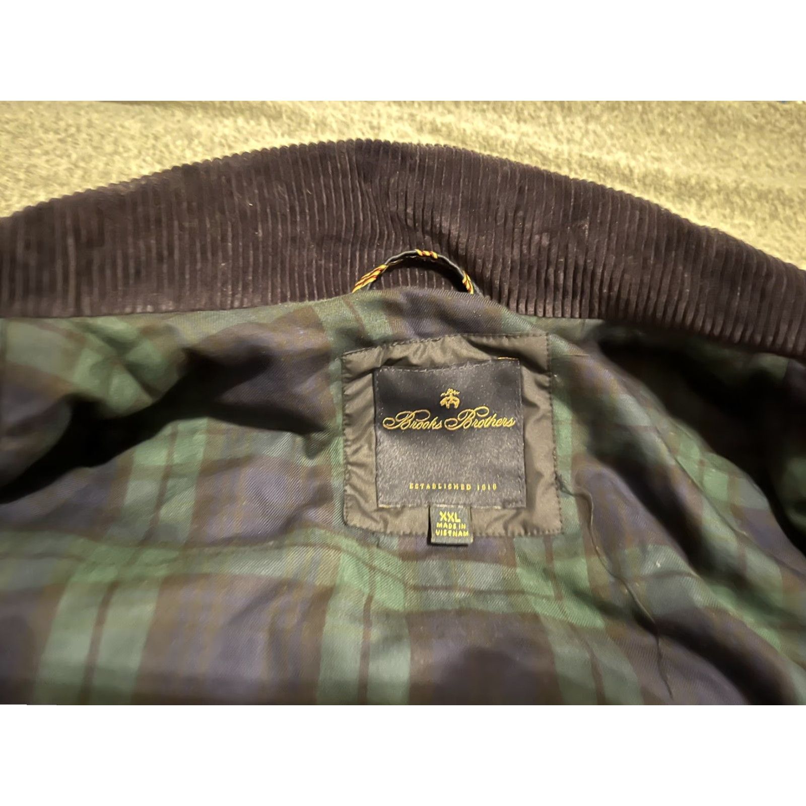 Brooks Brothers Brooks Brothers Jacket Mens 2XL Brown Thermore British Millerain Co Coat Outer Shell Cotton Size US XXL / EU 58 / 5 - 6 Thumbnail
