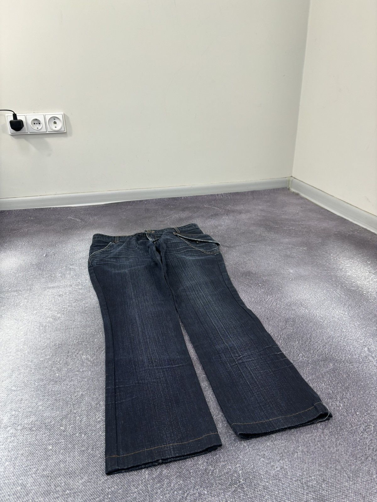 Just Cavalli Vintage Just Cavalli Women’s Low Rise Flared Denim Jeans Size 29" - 3 Thumbnail