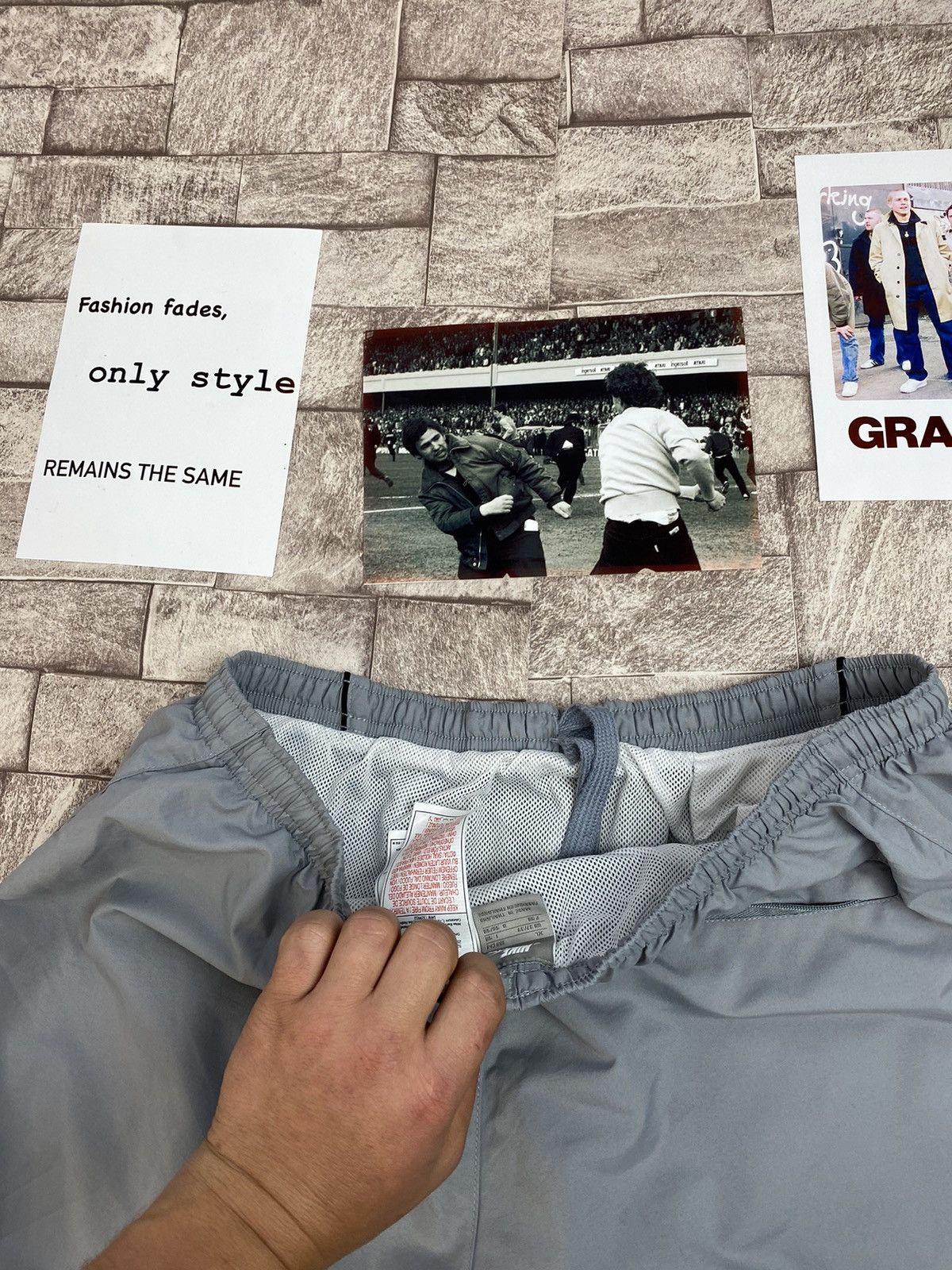 Nike × Vintage Nylon Nike Shorts Y2k style Xl by Travis Scott Size US 38 / EU 54 - 15 Thumbnail