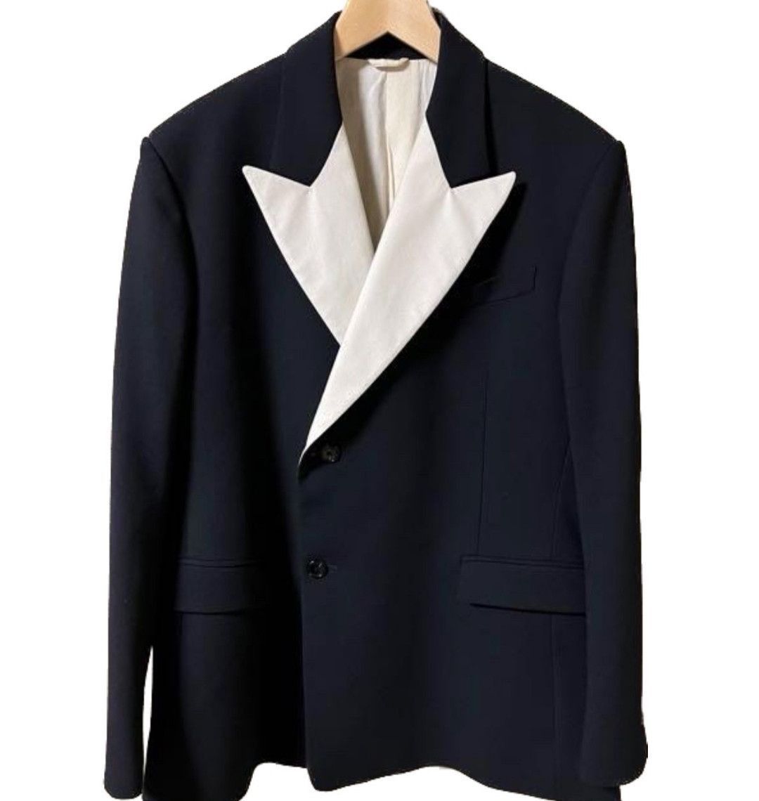 Raf Simons Raf Simons 20SS White Sword Collar Silhouette Suit-2505 Size US M / EU 48-50 / 2 - 2 Thumbnail