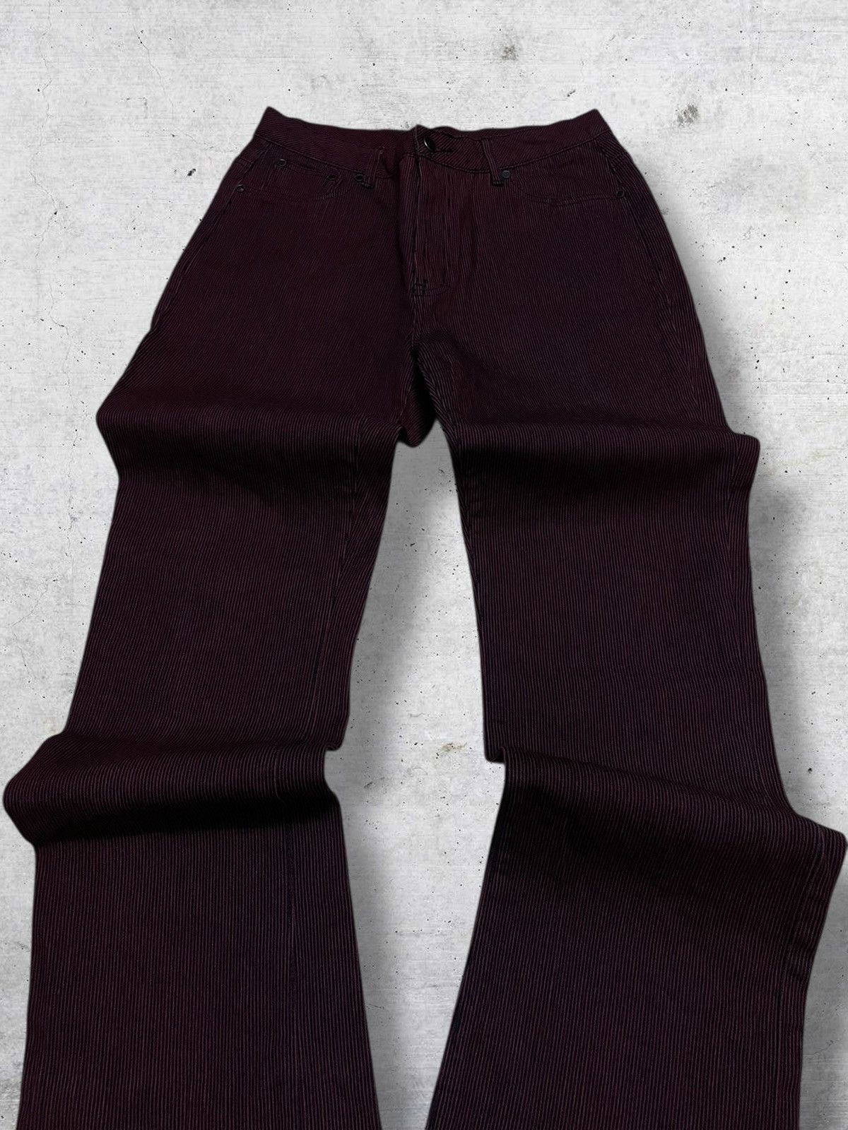Japanese Brand VINTAGE DIANA GILMAN 90S DESIGNER HICKORY CUT CLASSIC DENIM Size US 29 - 4 Thumbnail