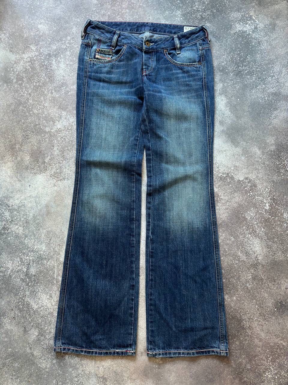 Diesel × Vintage Diesel Vintage Washed Flared Bootcut Jeans 00’s y2k retro Size 28" / US 6 / IT 42 - 1 Thumbnail