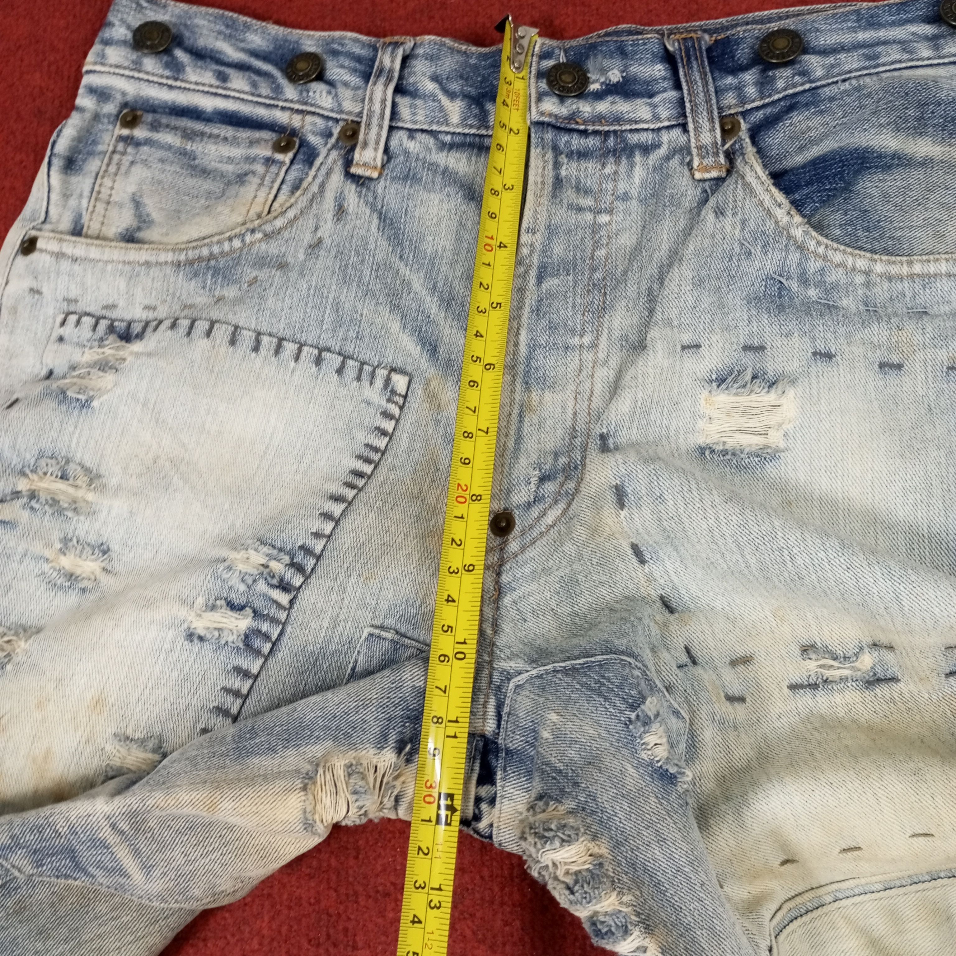 Satisfy Satisfy Rock Punk Fashion Streetwear Style Jeans Size US 30 / EU 46 - 8 Thumbnail