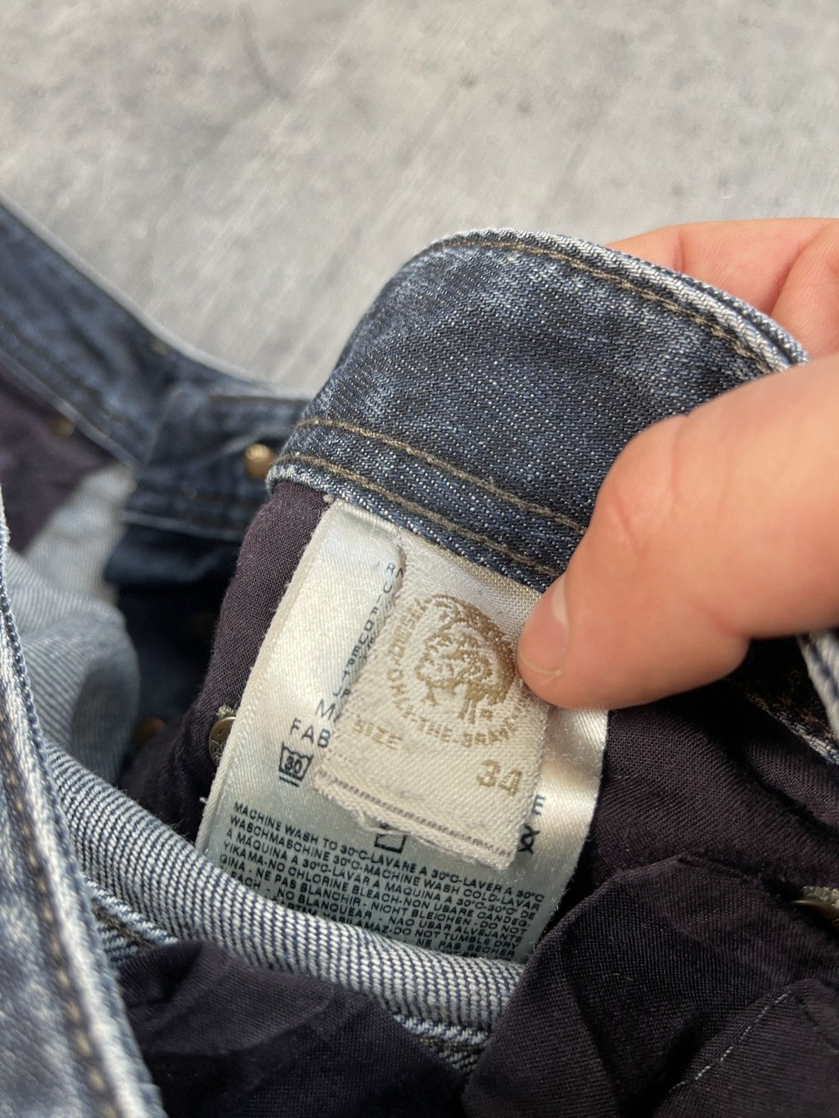 Diesel × Hysteric Glamour × If Six Was Nine RARE vintage If Six Was Nine style flared jeans Japanese Y2K Size US 34 / EU 50 - 9 Thumbnail