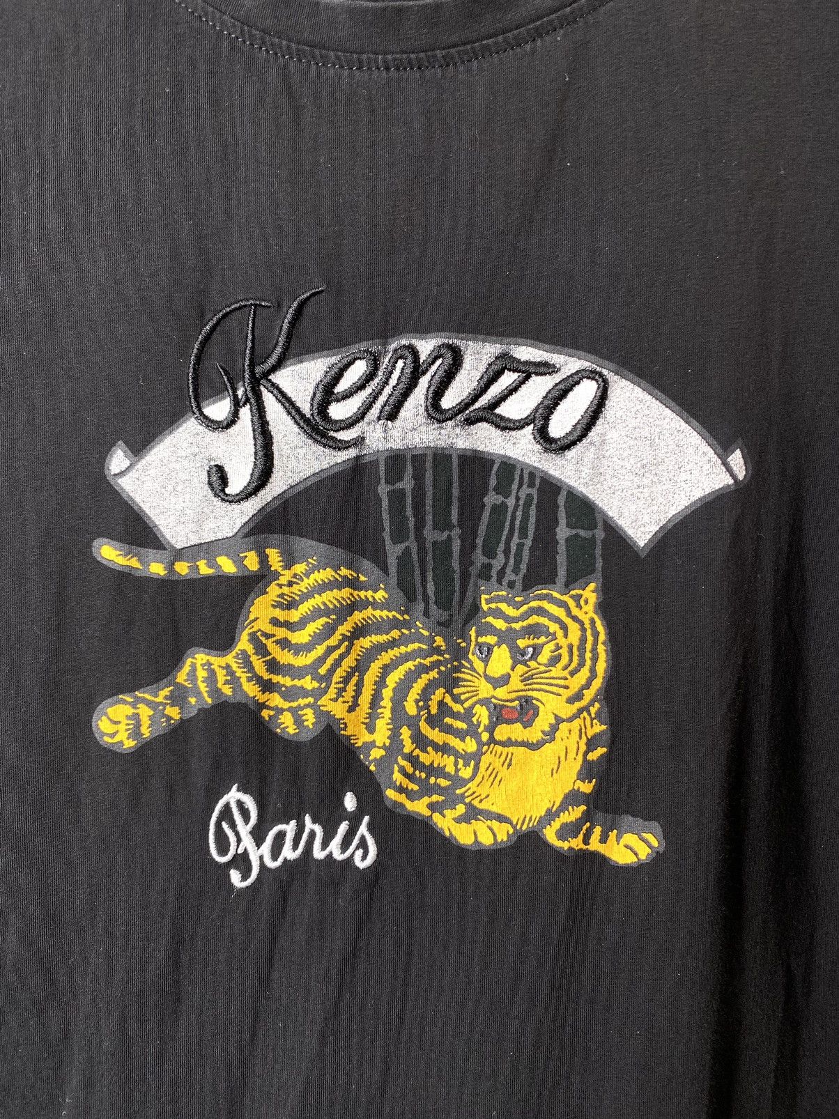 Kenzo Kenzo Paris Tiger Print T Shirt Size S / US 4 / IT 40 - 2 Thumbnail