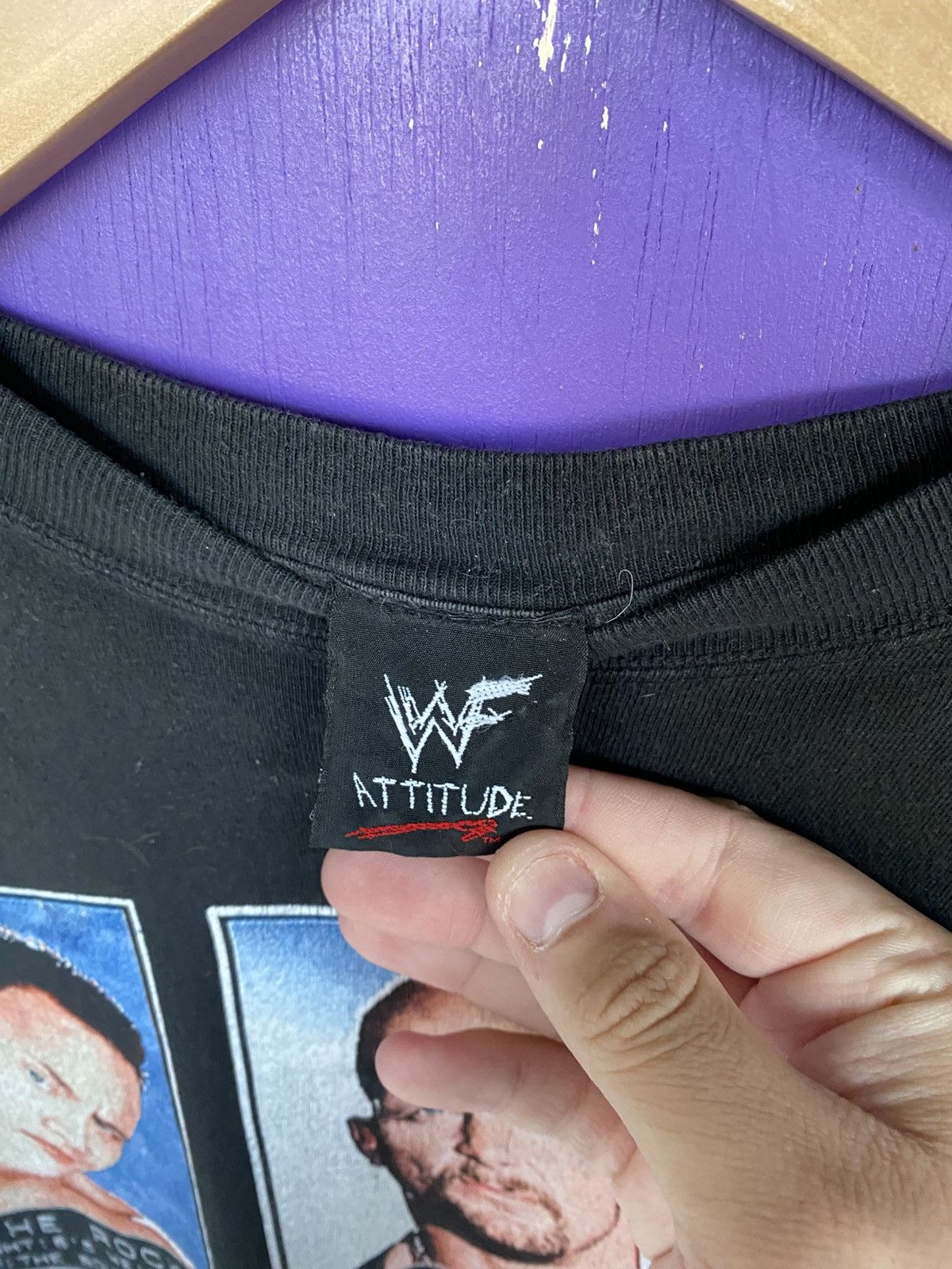 WWF Vintage 2000 WWF superstars of the new millennium t-shirt Size US XL / EU 56 / 4 - 4 Thumbnail
