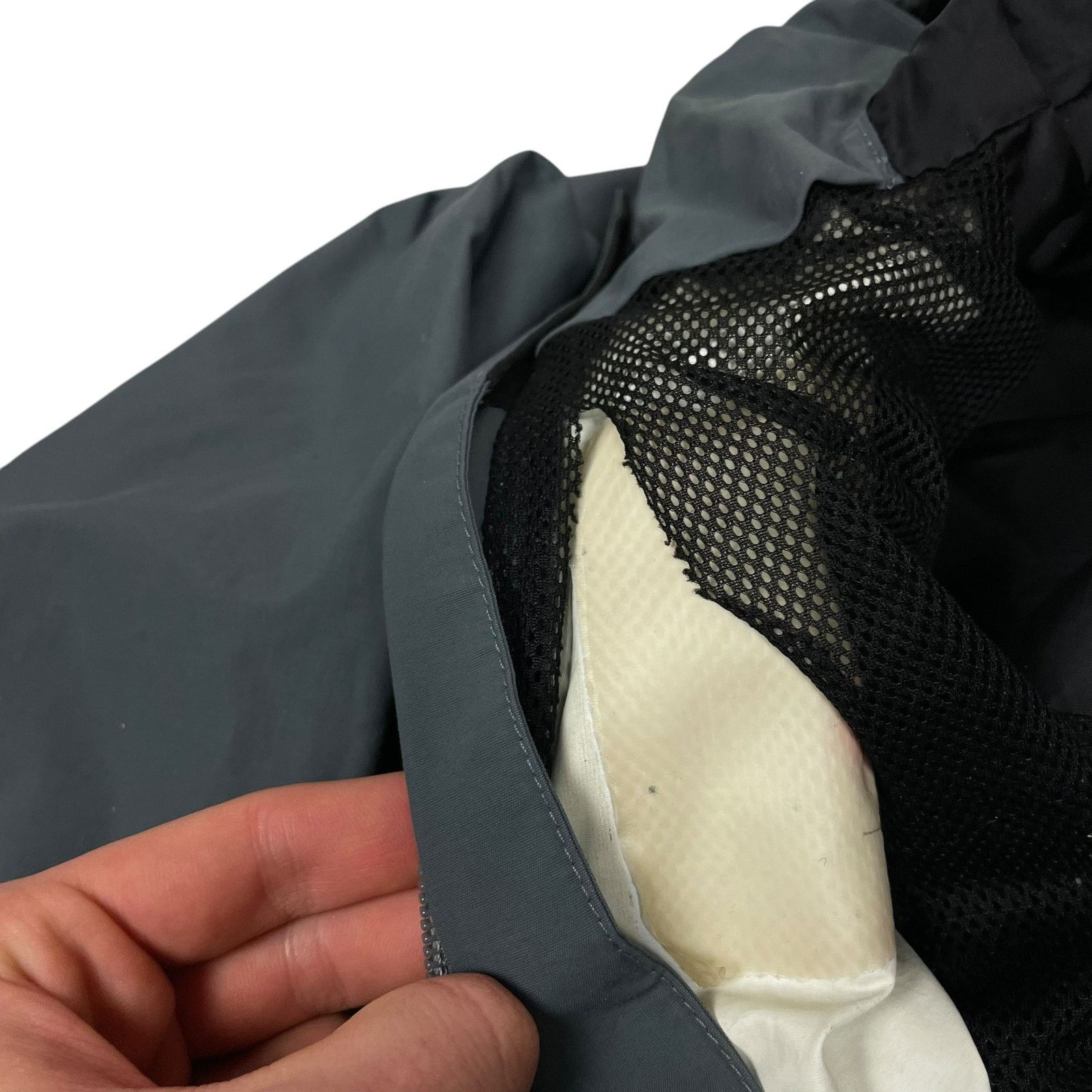 The North Face × Vintage The North Face Hyvent Mens Gray Hooded Full Zip Jacket Small Size US S / EU 44-46 / 1 - 11 Thumbnail
