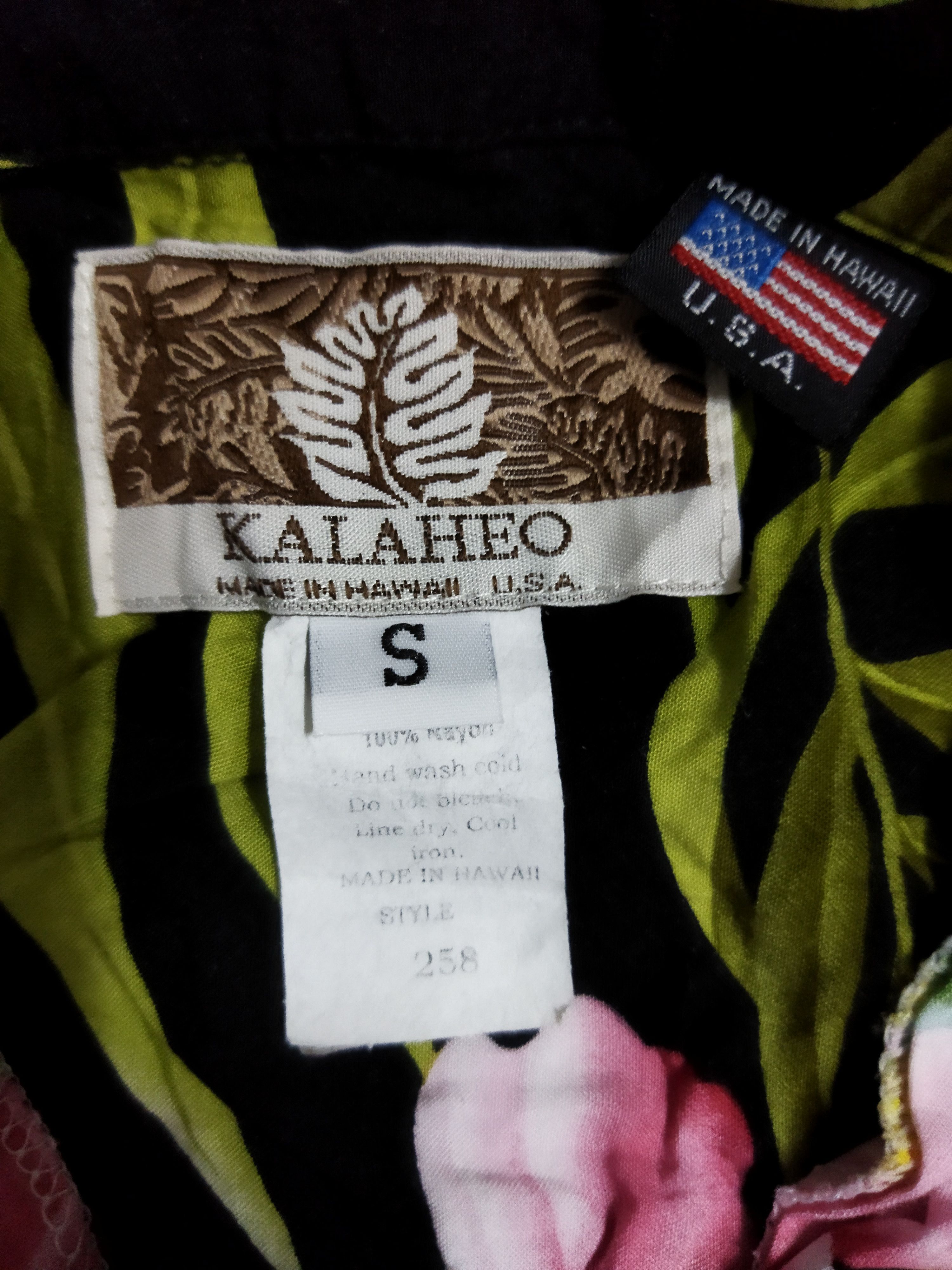 Other Kalaheo Hawaiian 100% Rayon Shirt Size US L / EU 52-54 / 3 - 4 Thumbnail
