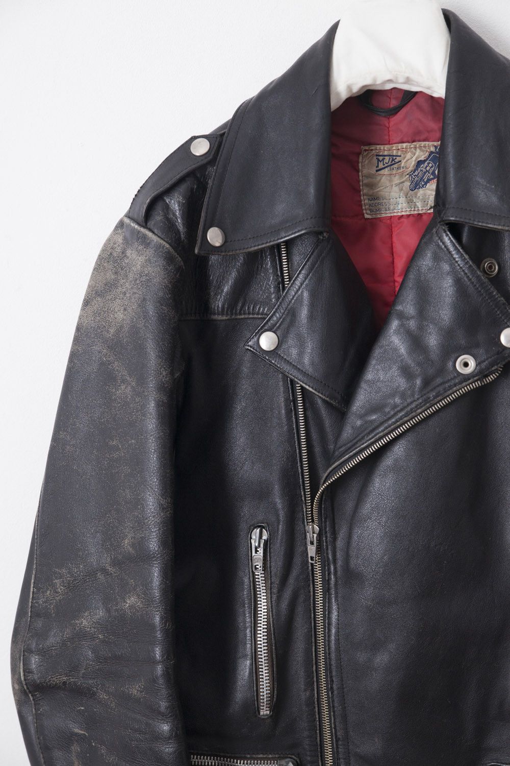 Vintage Vintage 1980's leather perfecto jacket Size US S / EU 44-46 / 1 - 2 Thumbnail