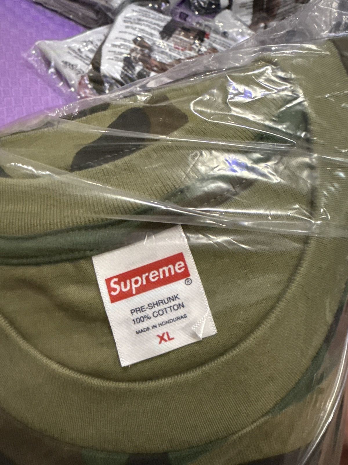 Supreme Supreme playboi Carti Tee camo XL Size US XL / EU 56 / 4 - 4 Thumbnail