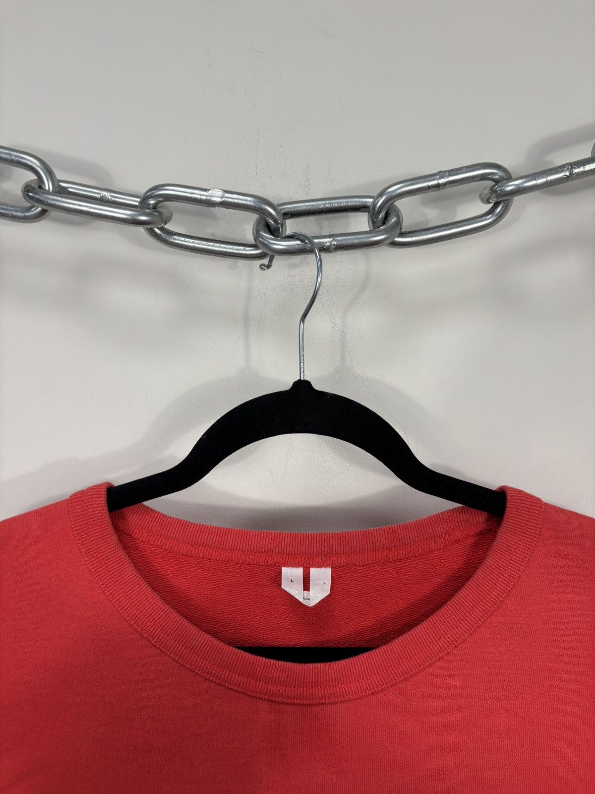 Arket Arket Men’s Red Organic Cotton Classic Basic Sweatshirt Size US L / EU 52-54 / 3 - 4 Thumbnail